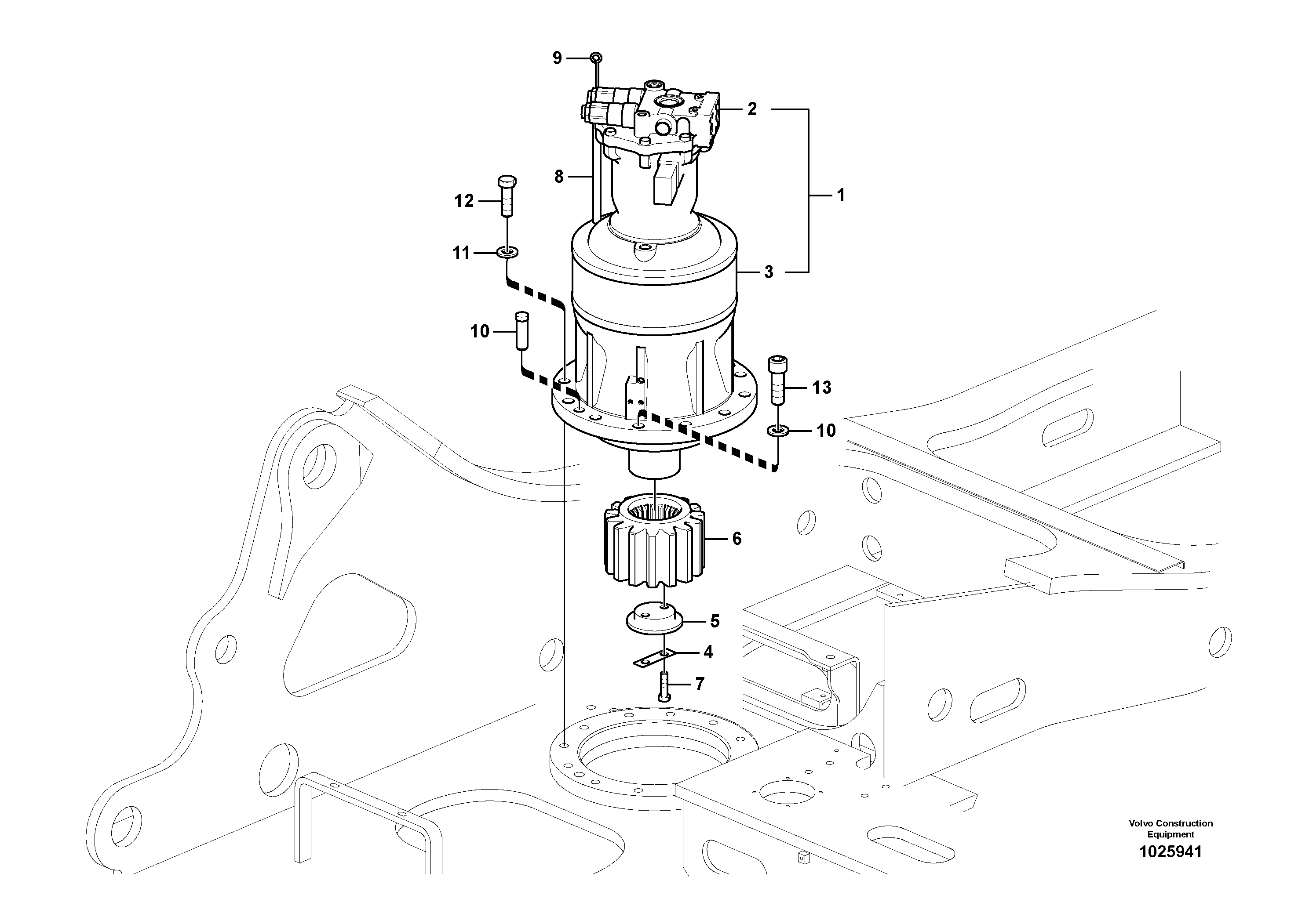 Drive Unit VOE14596601 VOLVO