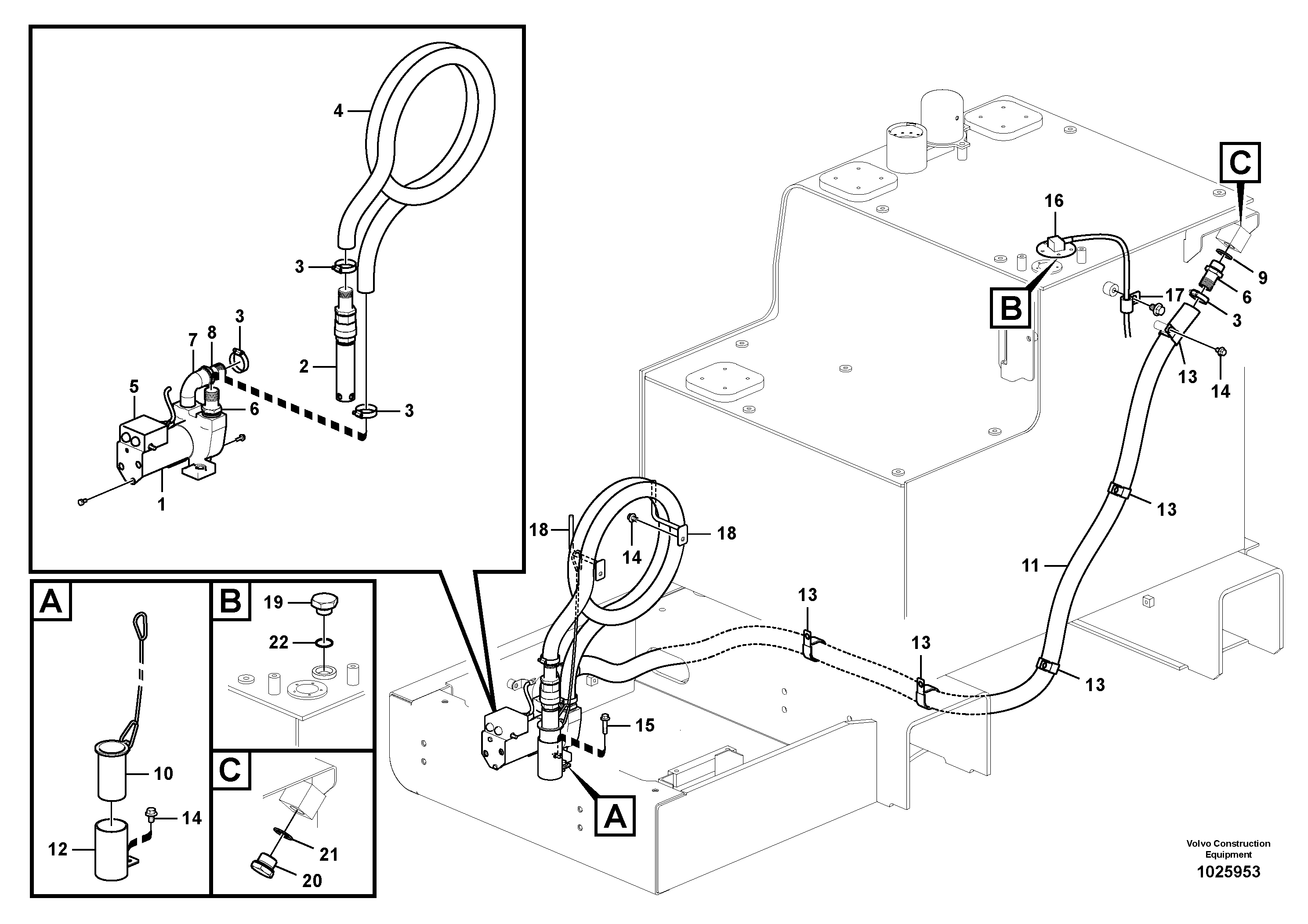 Valve VOE14535780 VOLVO