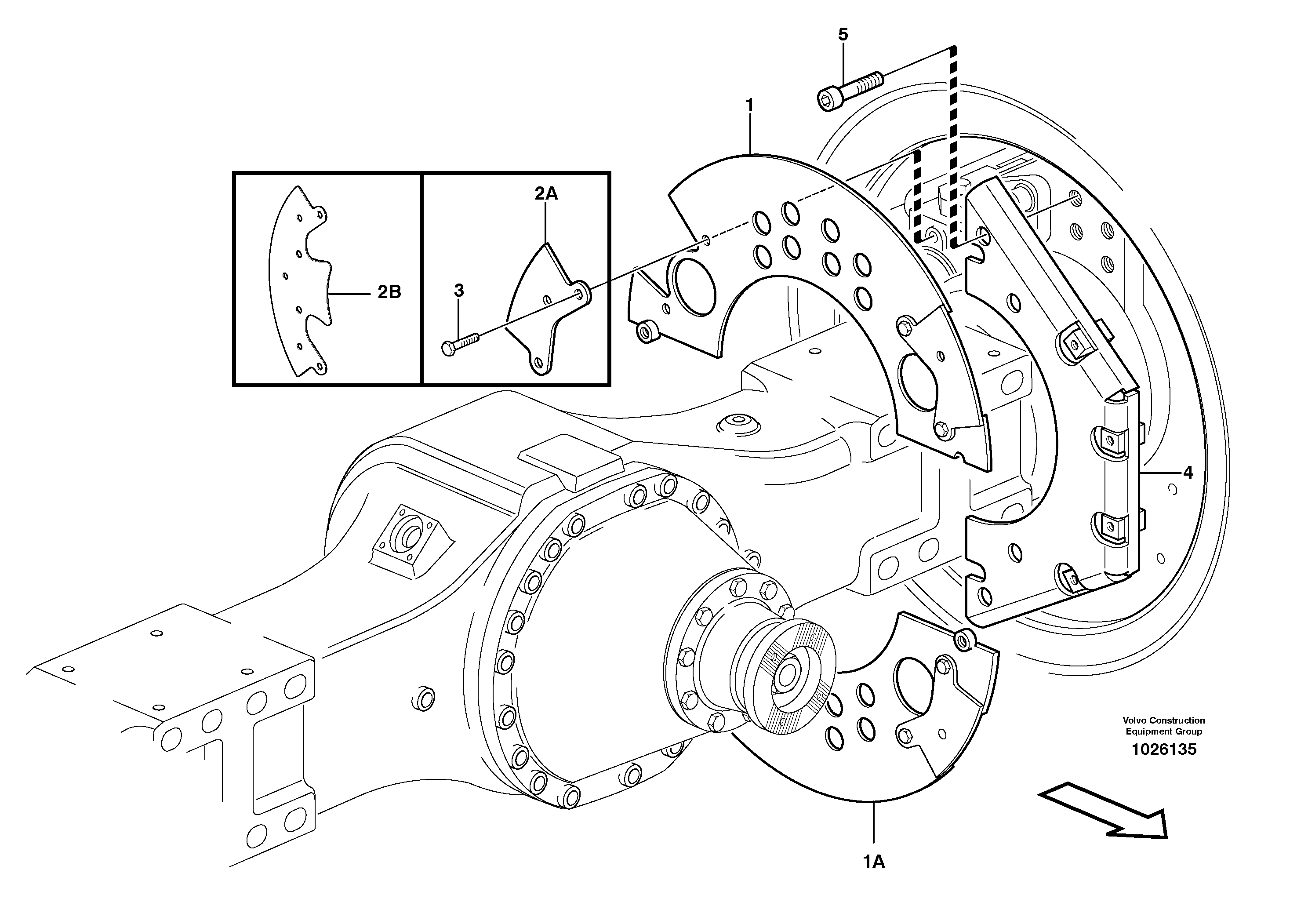 Brake Shield VOE11119952 VOLVO