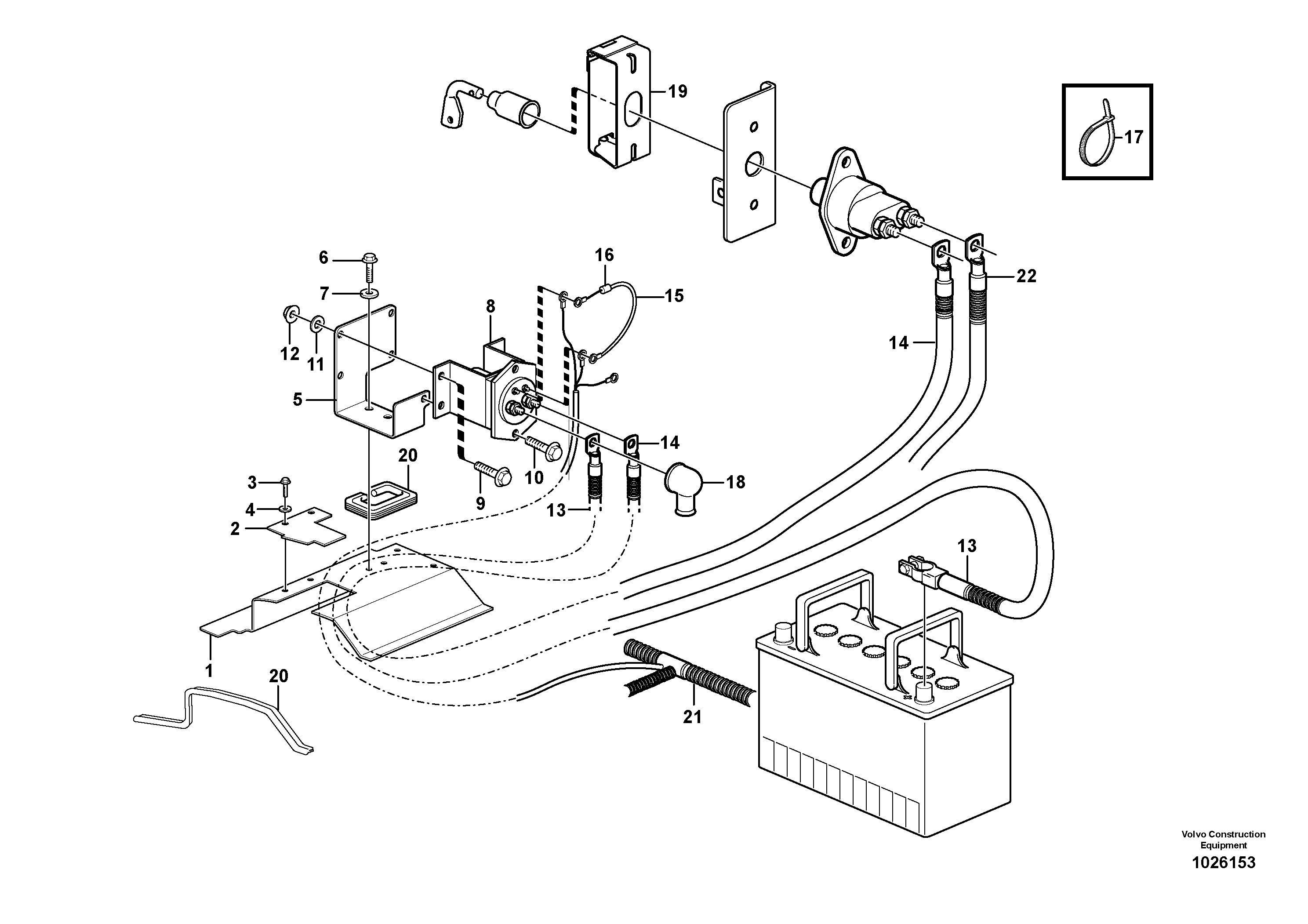 Rec.housing VOE15043634 VOLVO