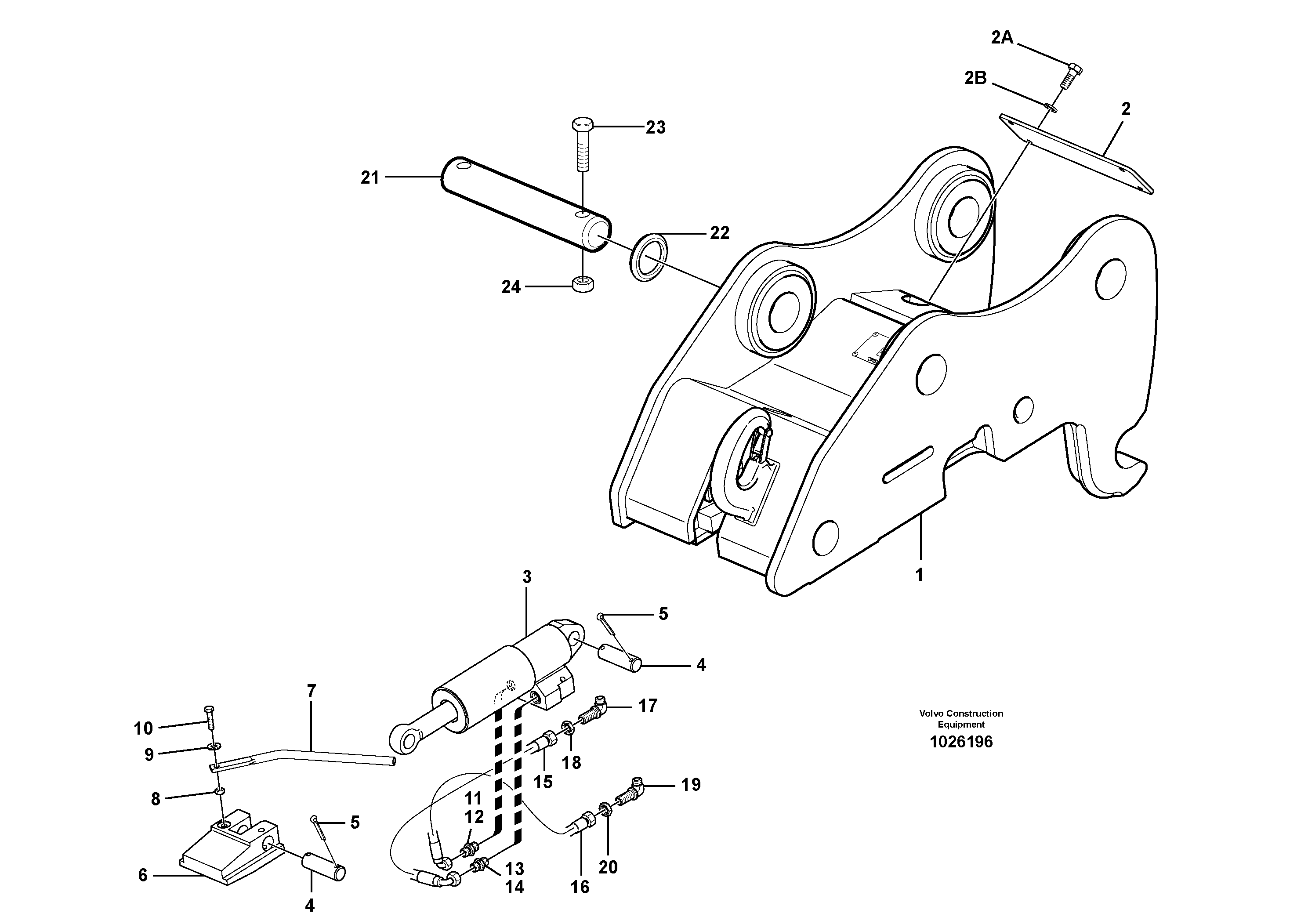 Spring Pin SA/VOE9323-05922 VOLVO