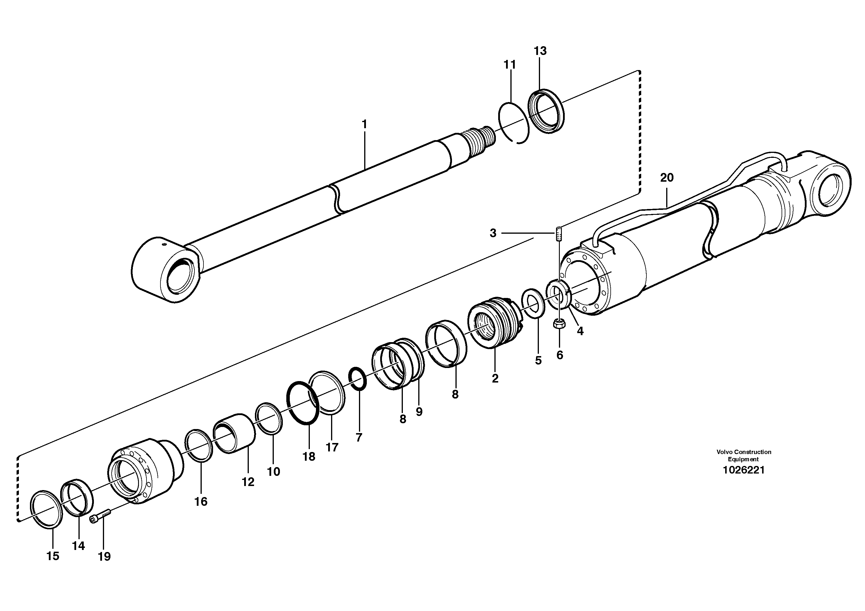 Fuel miser valve VOE14514684 VOLVO
