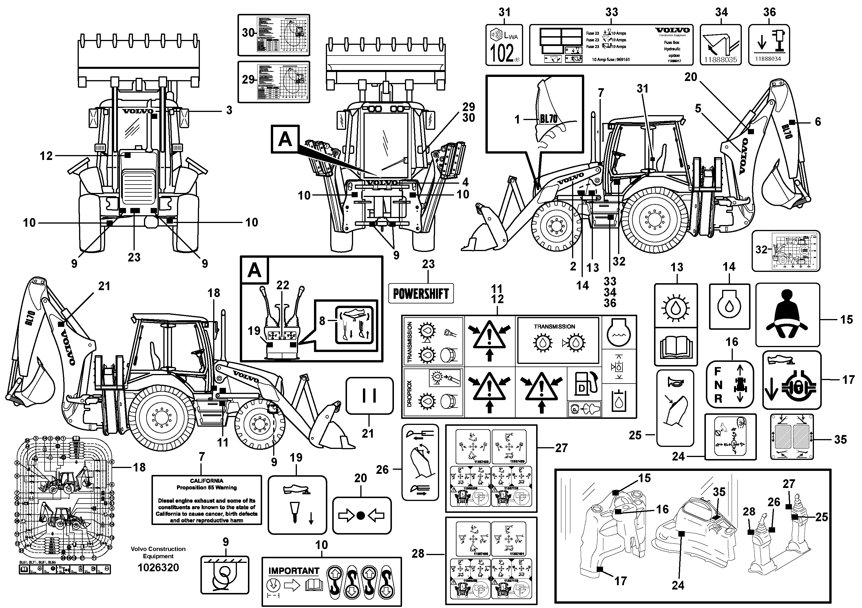 Cylinder Block VOE11888034 VOLVO