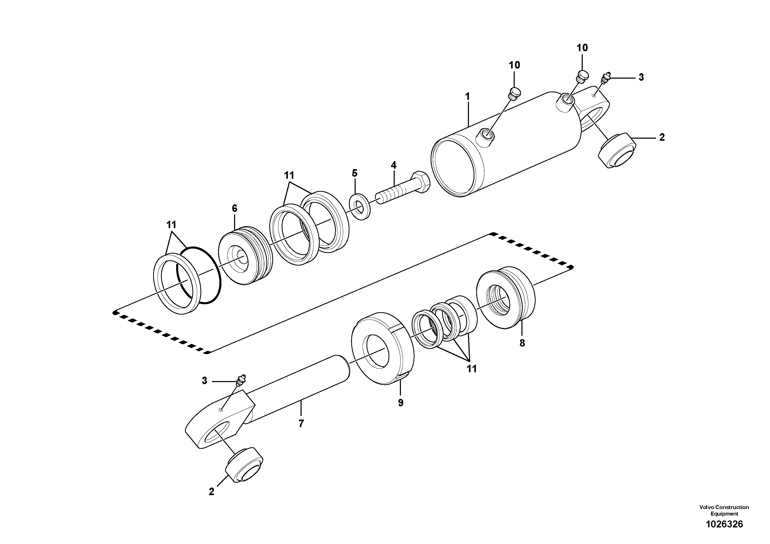 Oil Tap VOE12744453 VOLVO