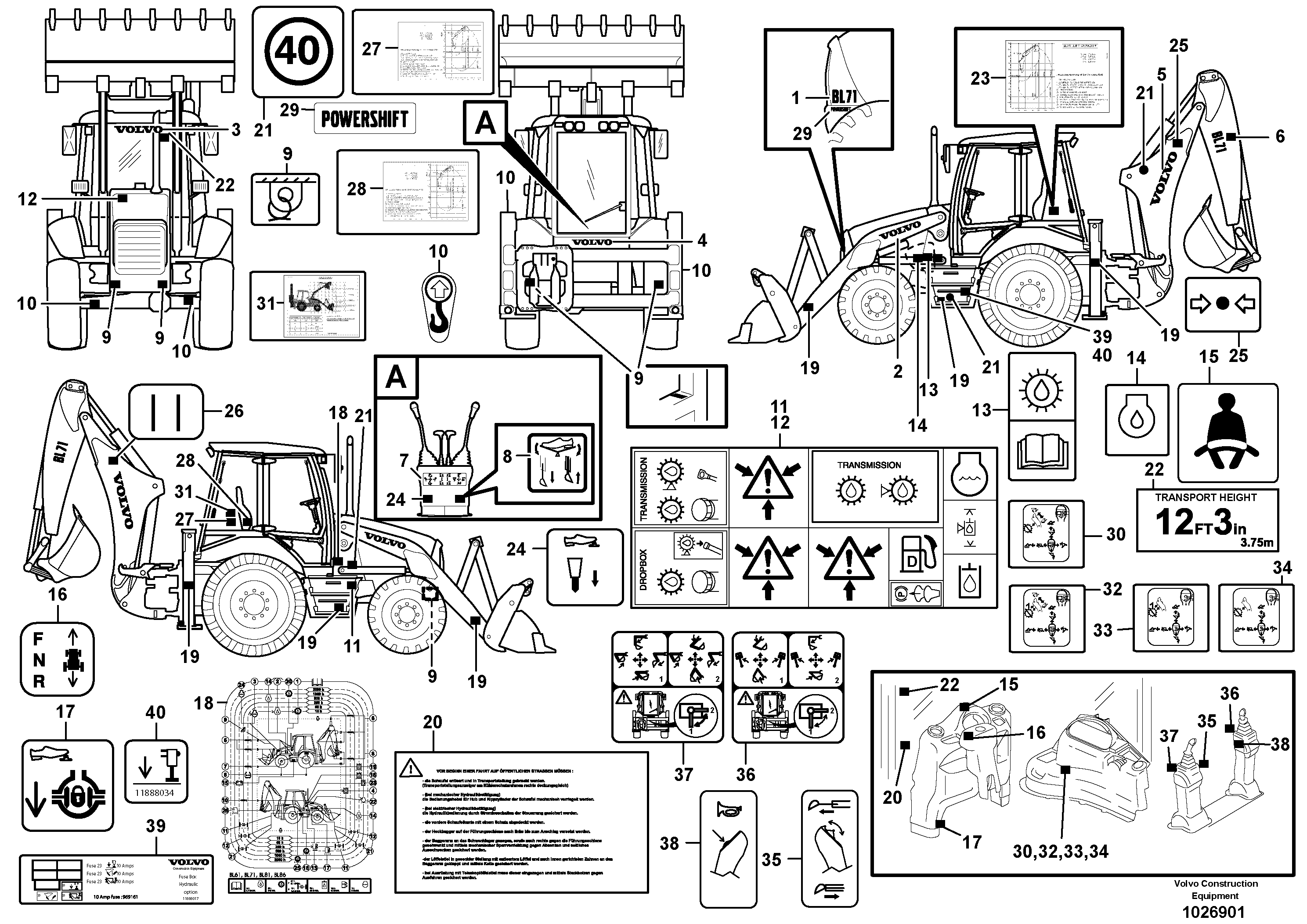 Fan Motor VOE11883723 VOLVO