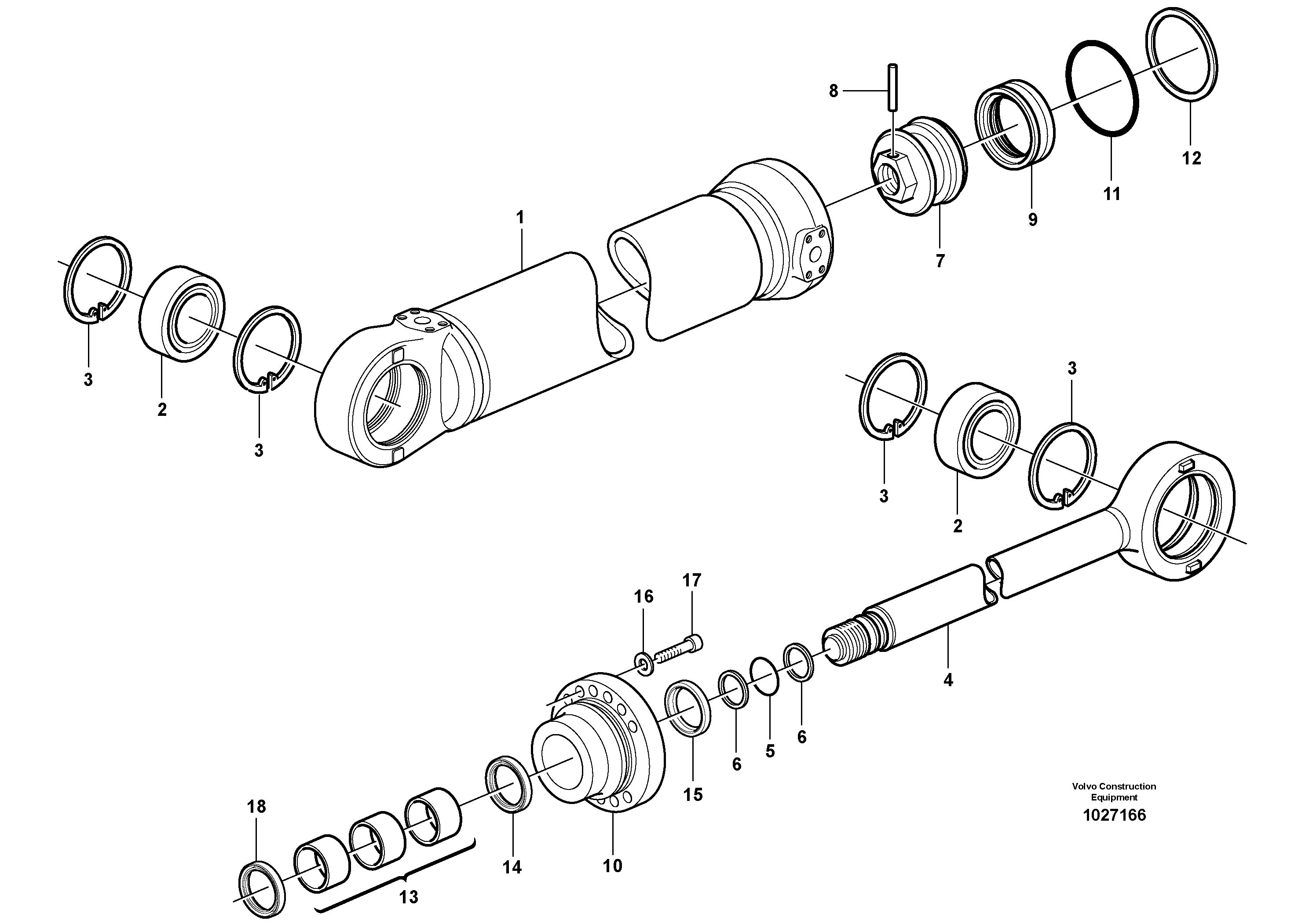 Rubber Clamp VOE4833375 VOLVO