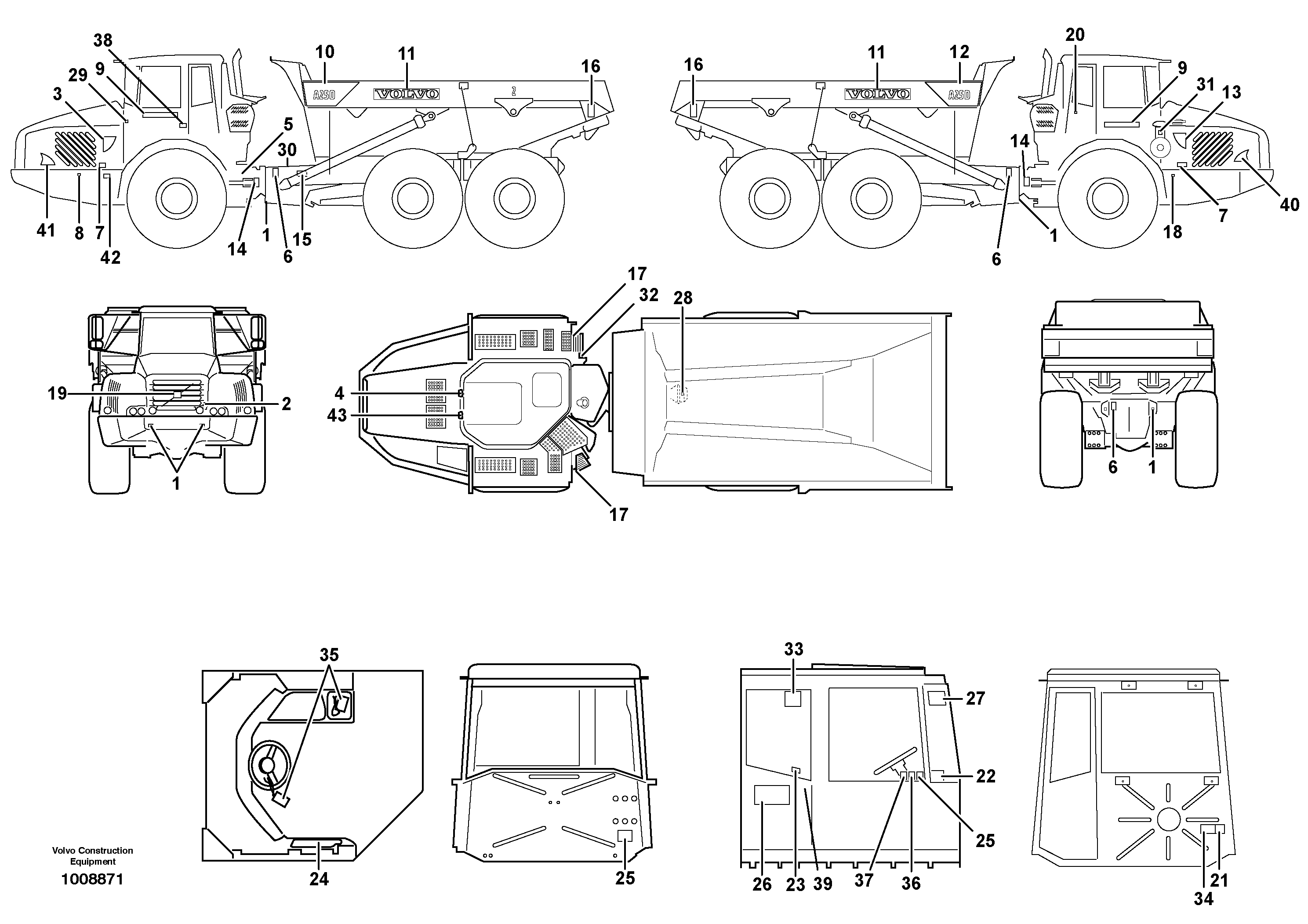 Cylinder Block VOE15014523 VOLVO