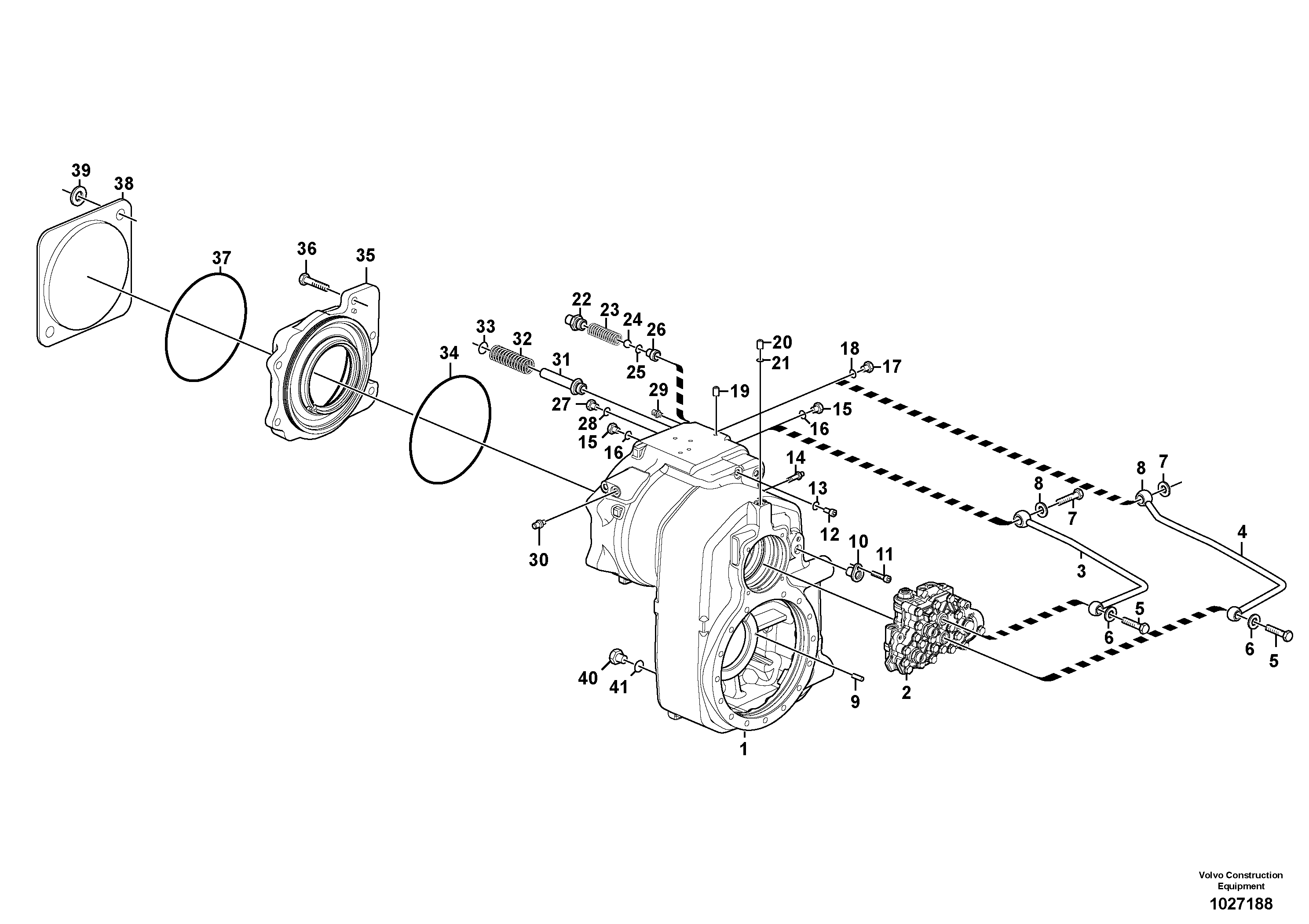 Oil Bath Filter VOE14556332 VOLVO