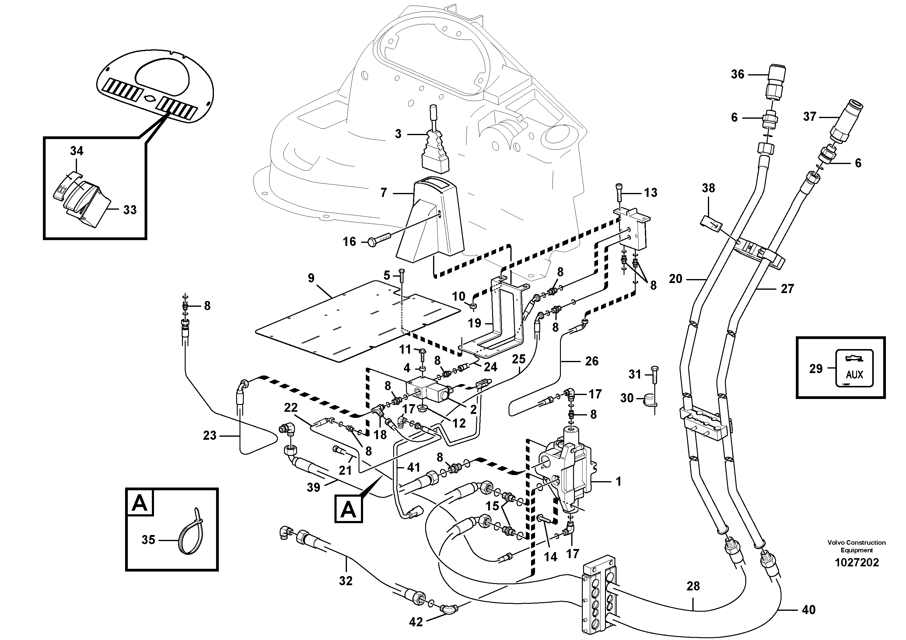 Diode Cable VOE1357345 VOLVO