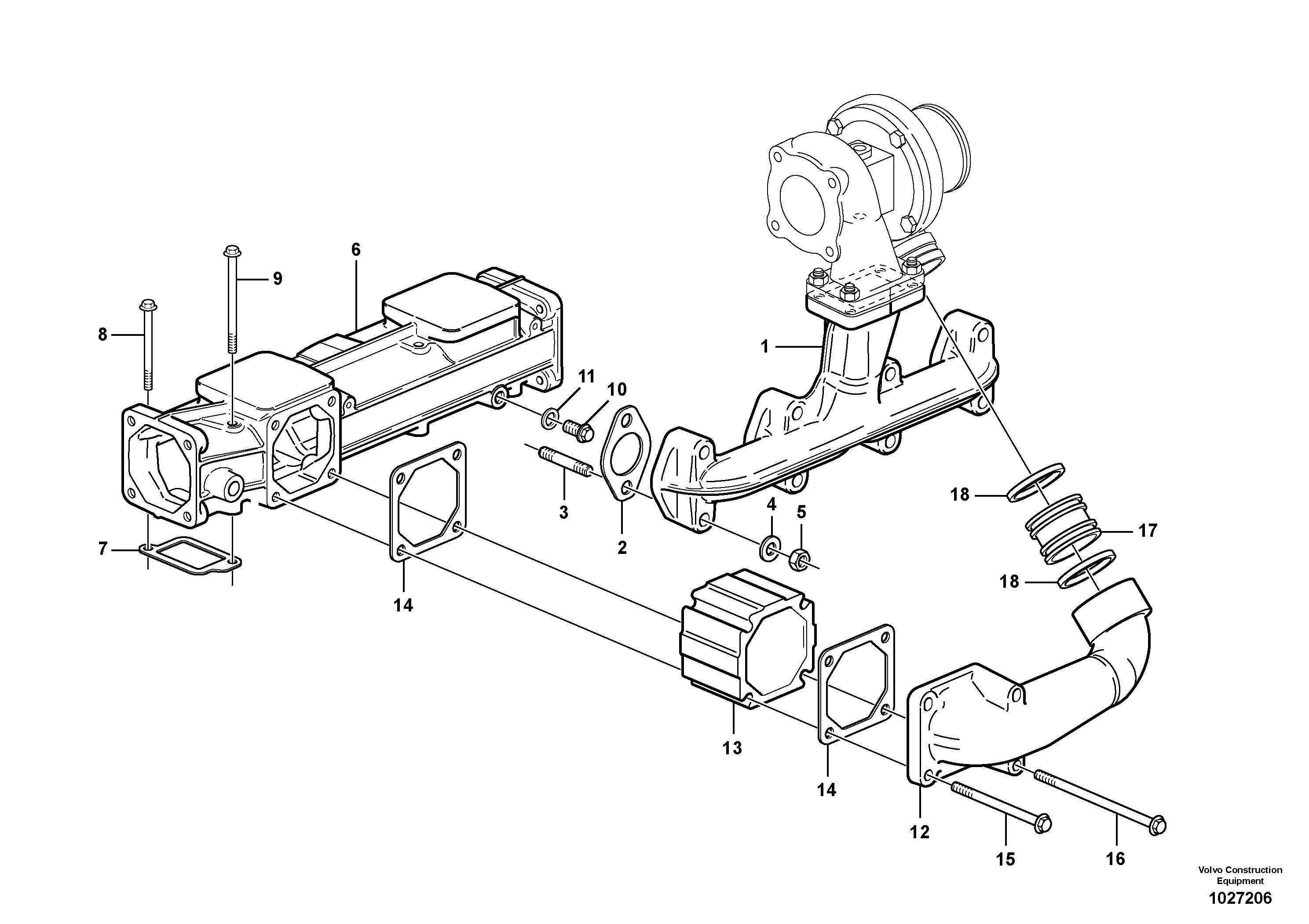 Square Bar VOE21071824 VOLVO