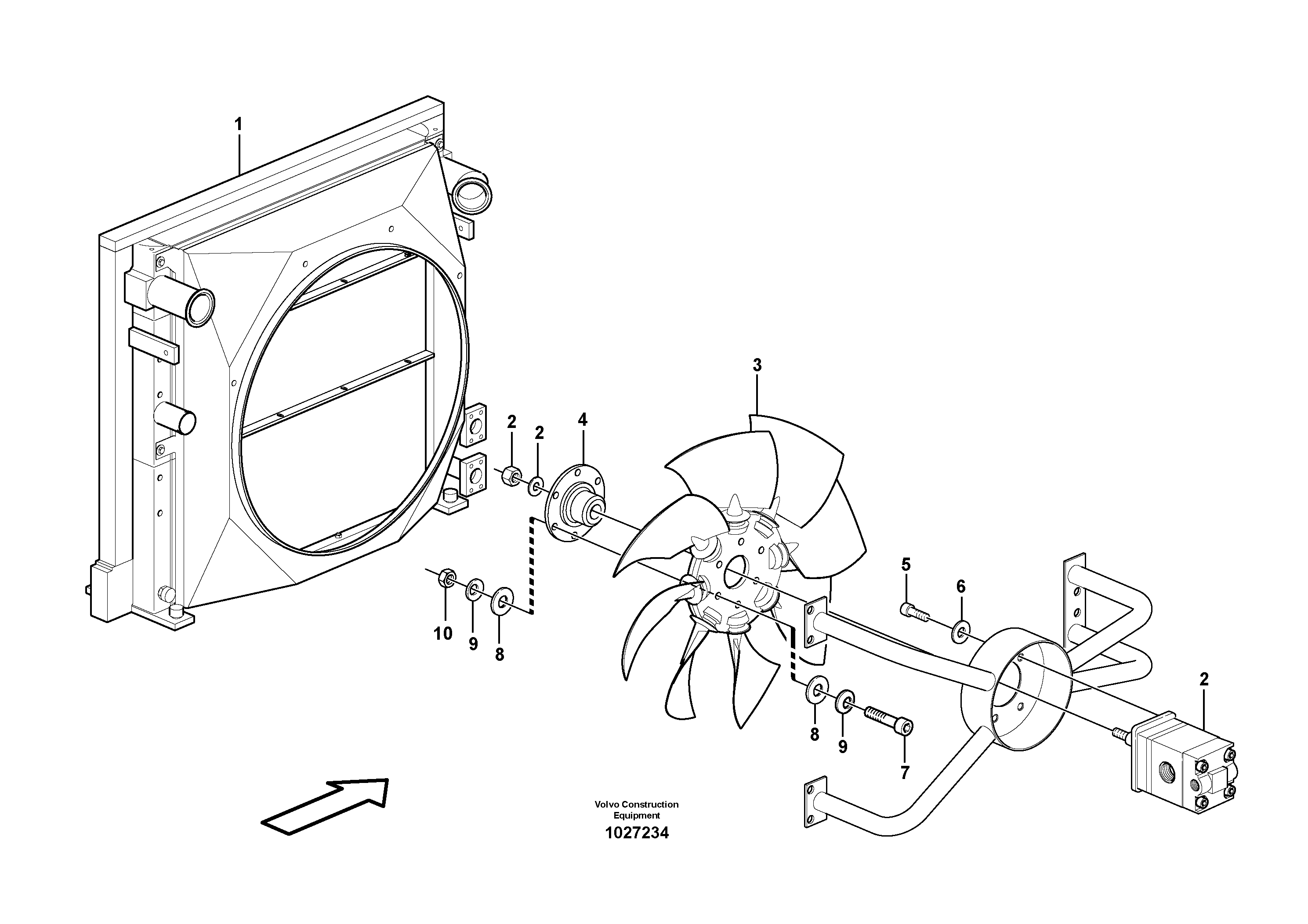 Spacer VOE14385204 VOLVO