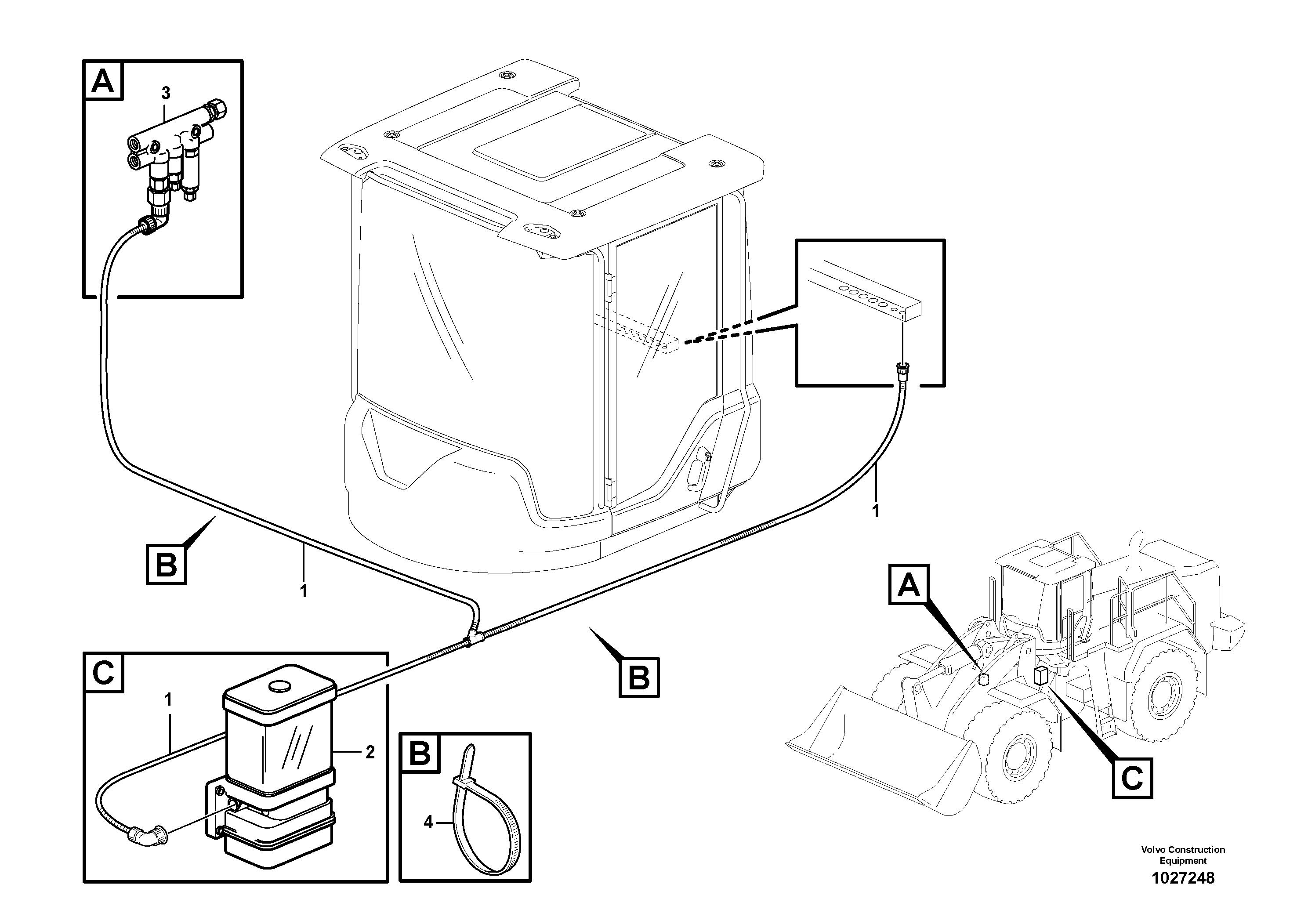 Radio Support VOE11177997 VOLVO