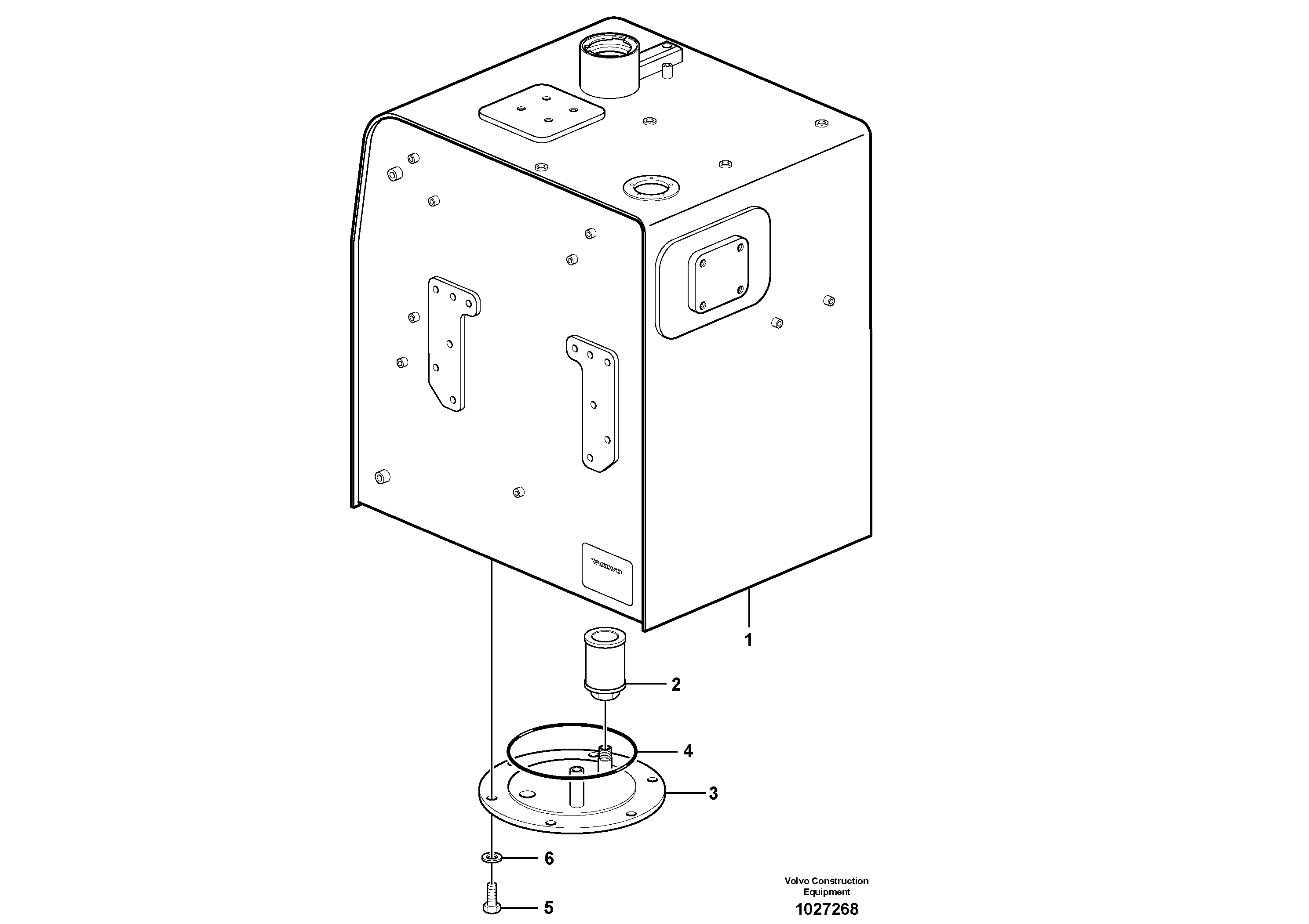 Tank VOE14385797 VOLVO