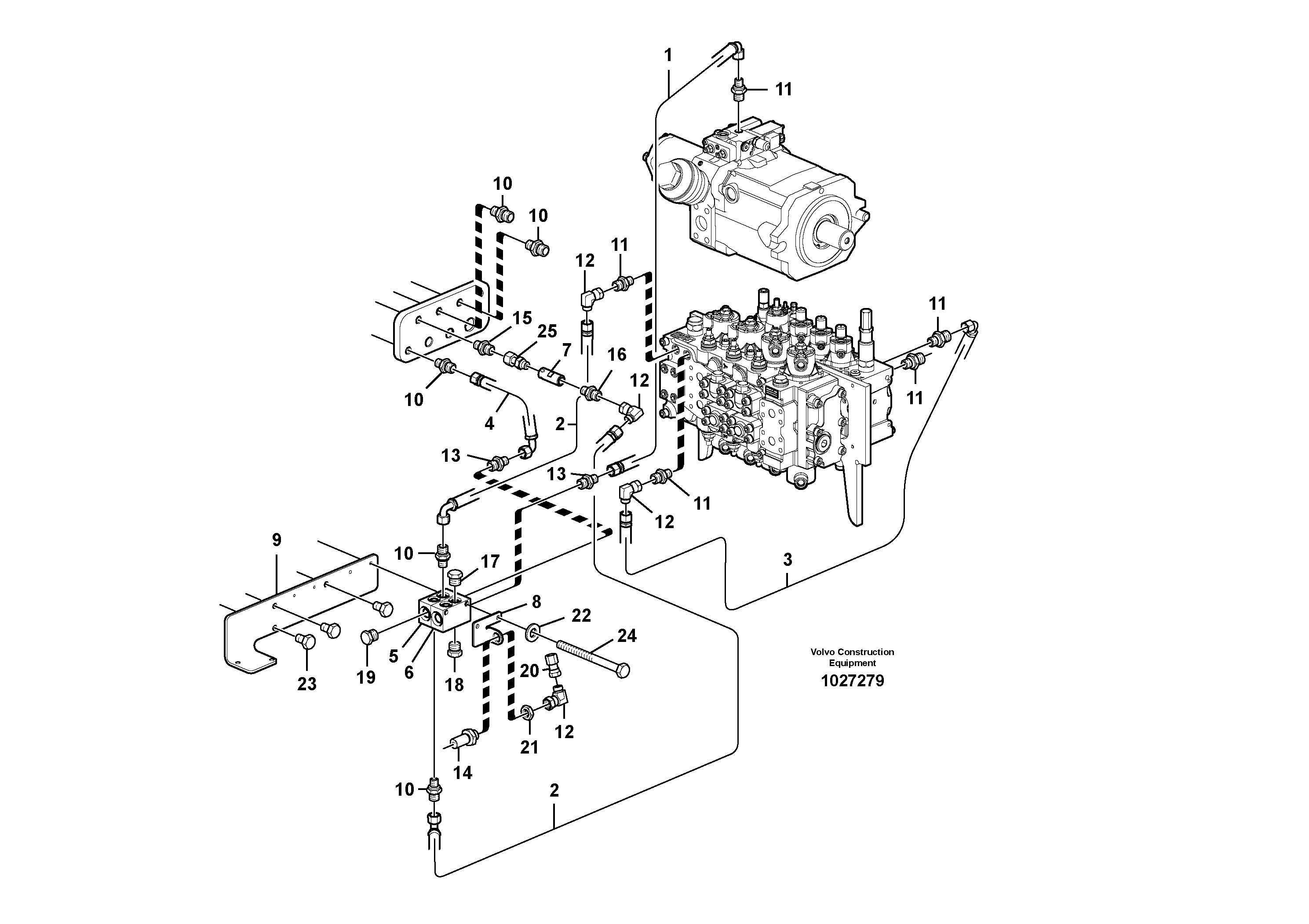 Bracket VOE14388034 VOLVO