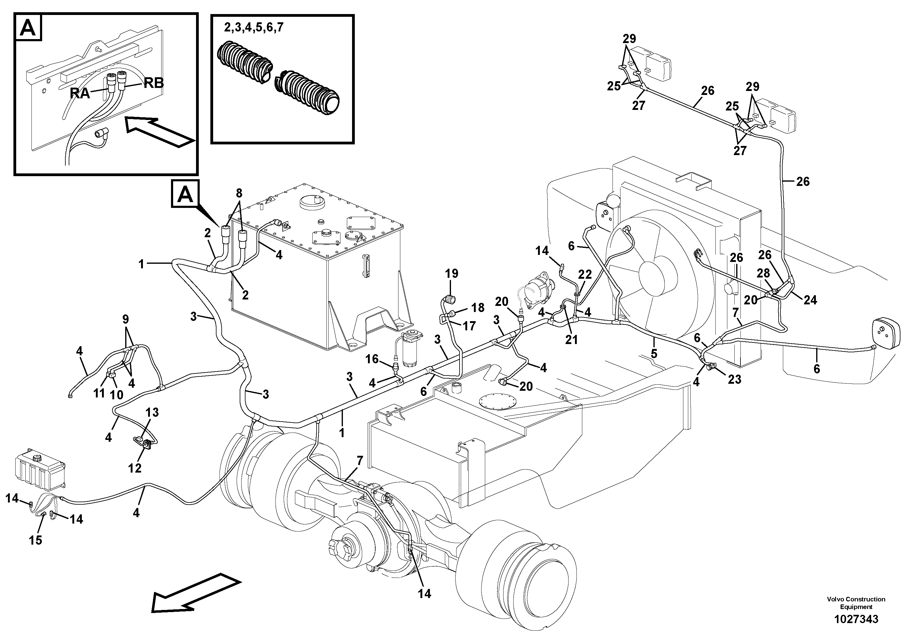 Support Leg VOE15091863 VOLVO