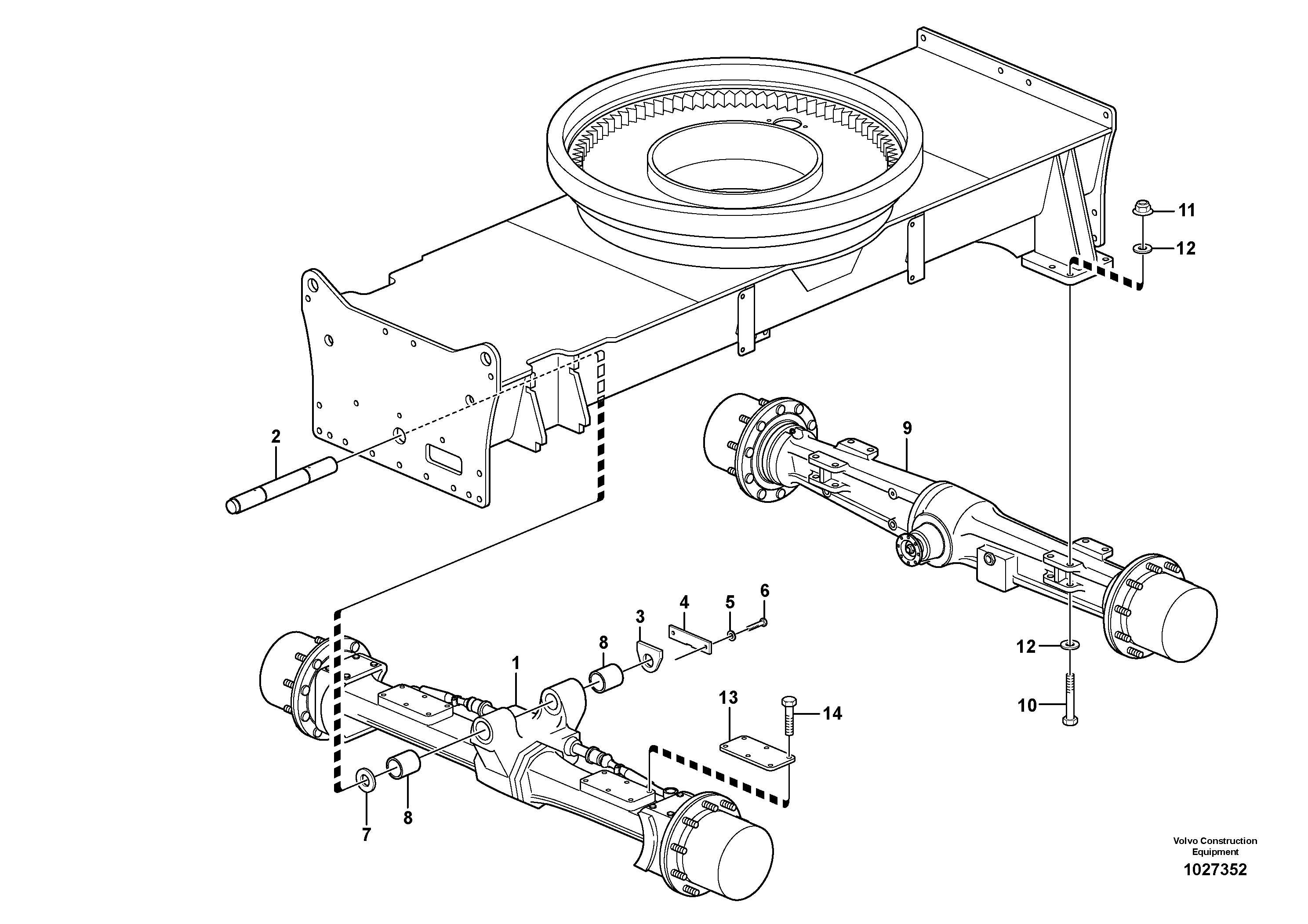 Swg Lk Cylinder VOE14386201 VOLVO