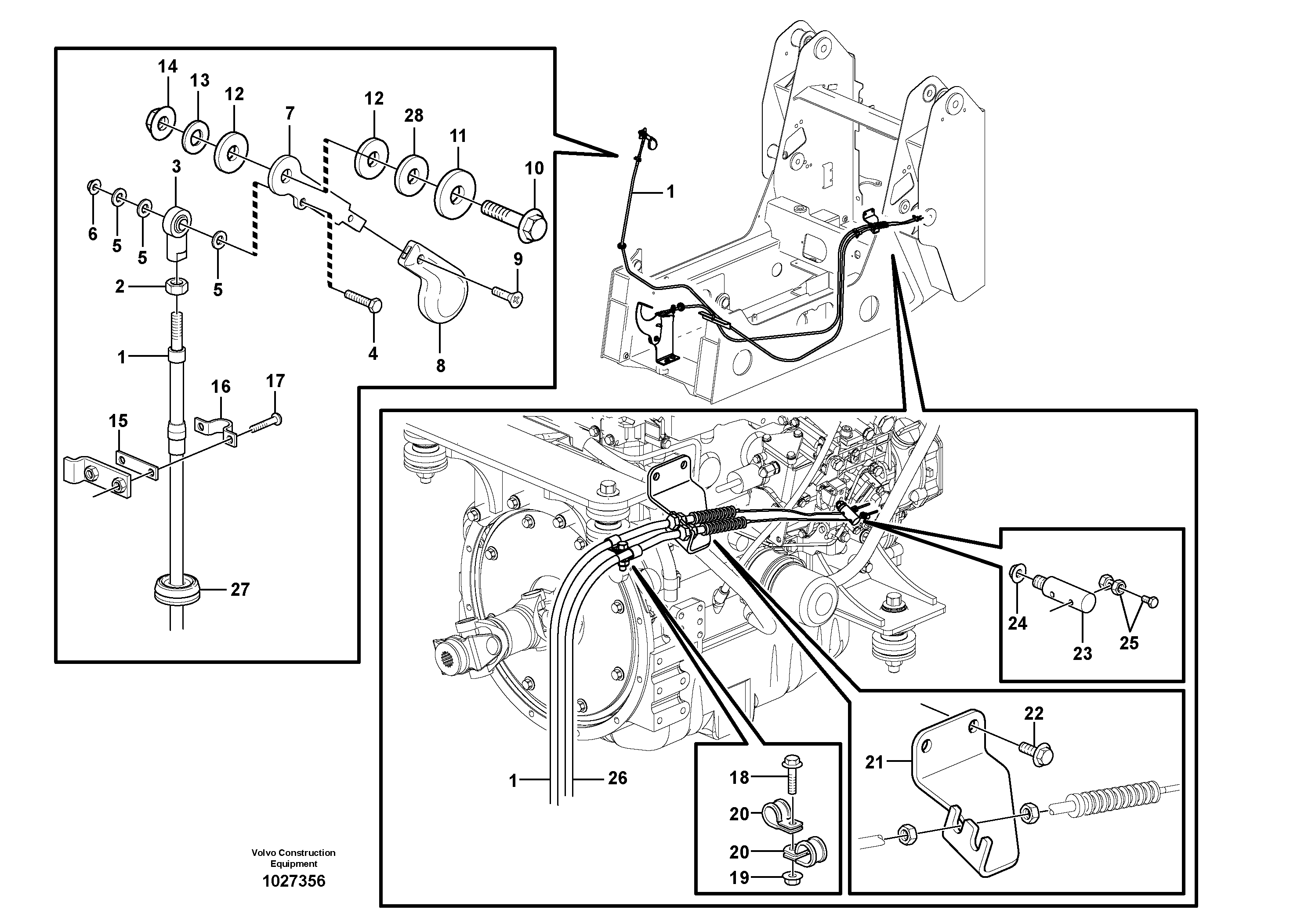 Brush Bearing RM/VOE15628431 VOLVO