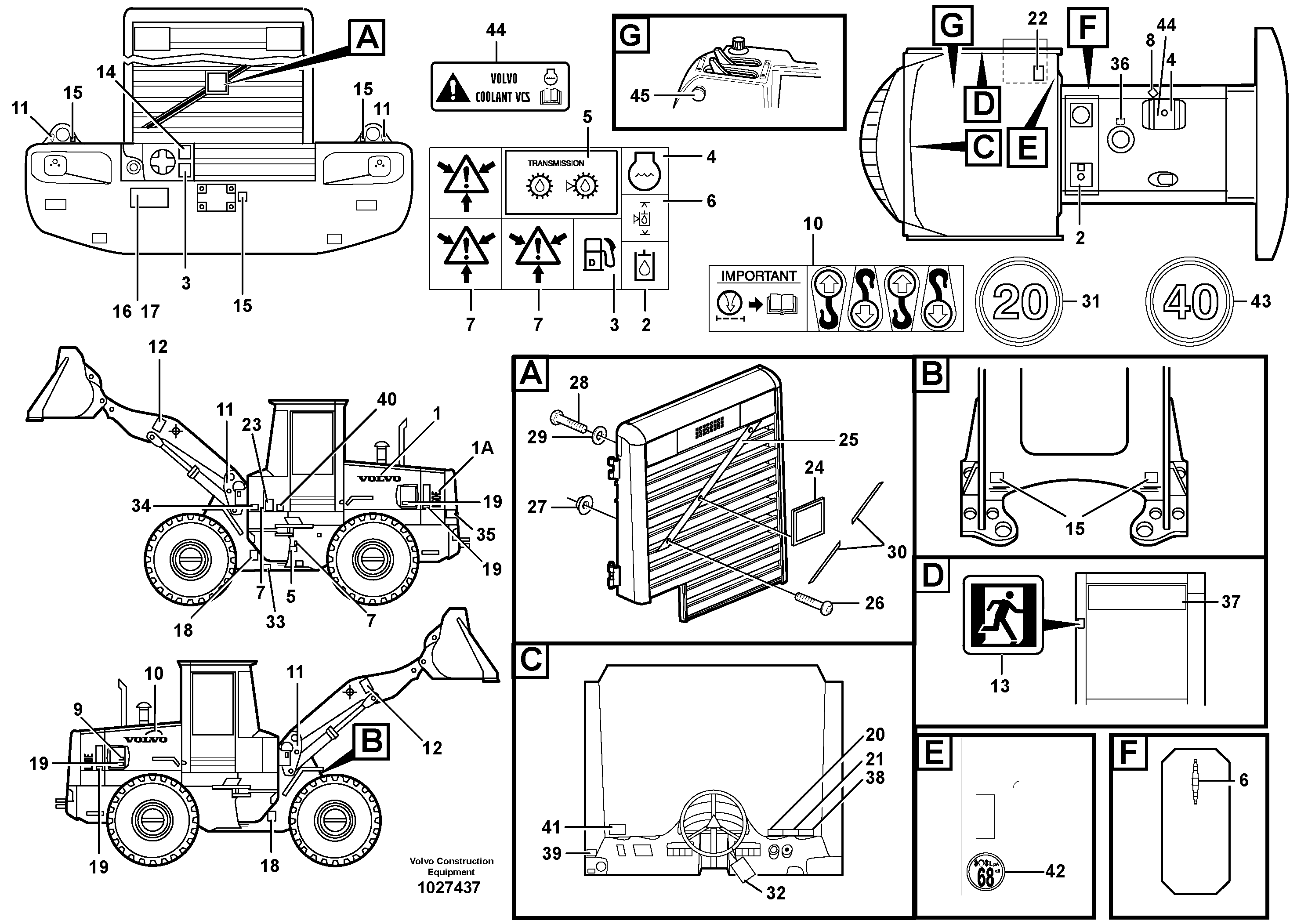 Cylinder Block VOE11445050 VOLVO