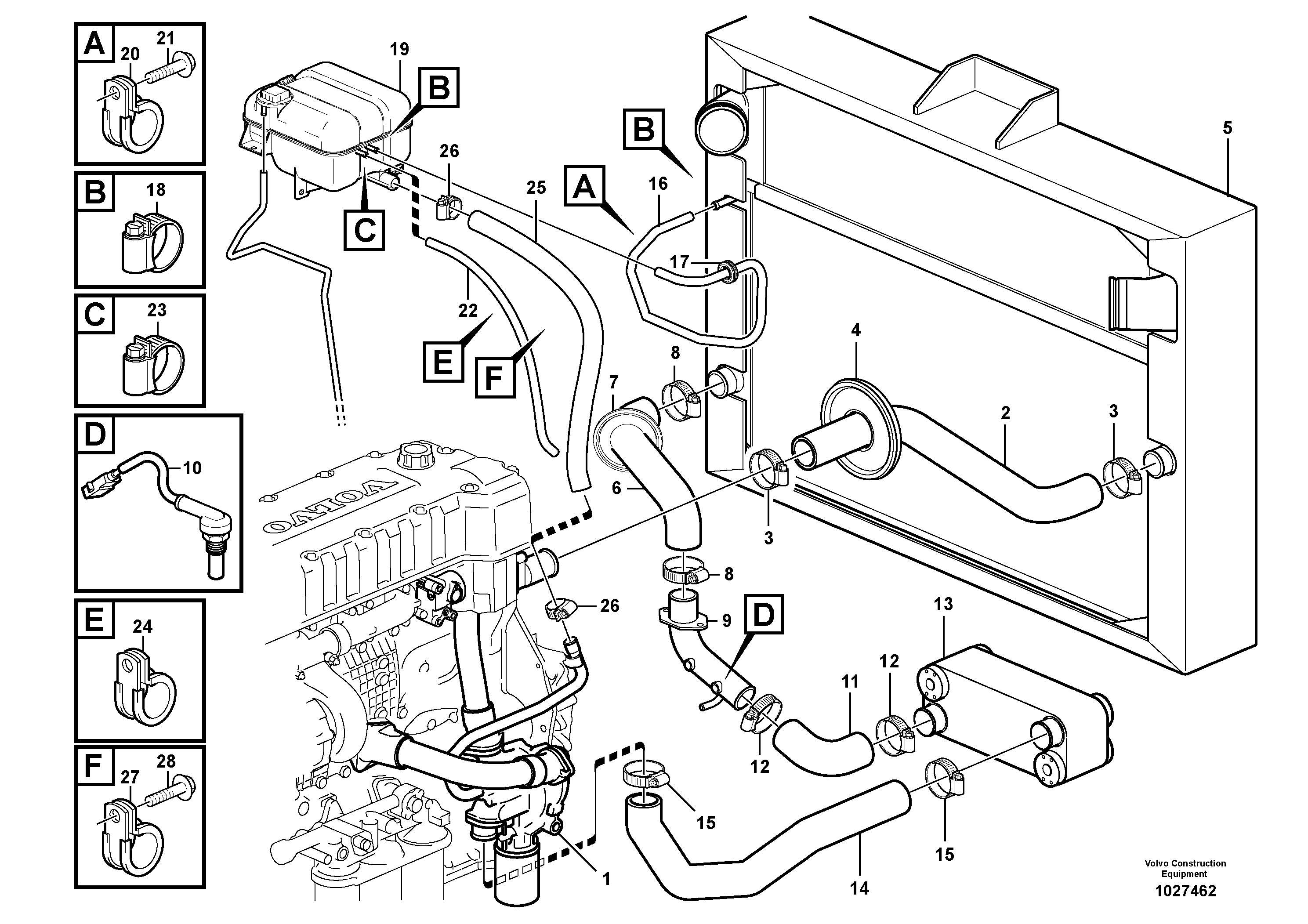 Pipe VOE11445178 VOLVO