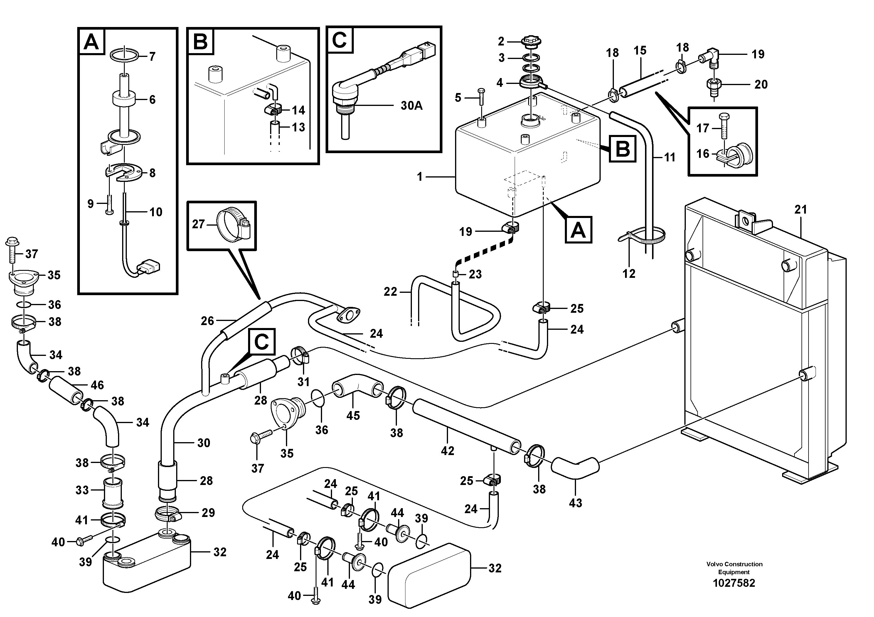 Adapter 11301137 VOLVO