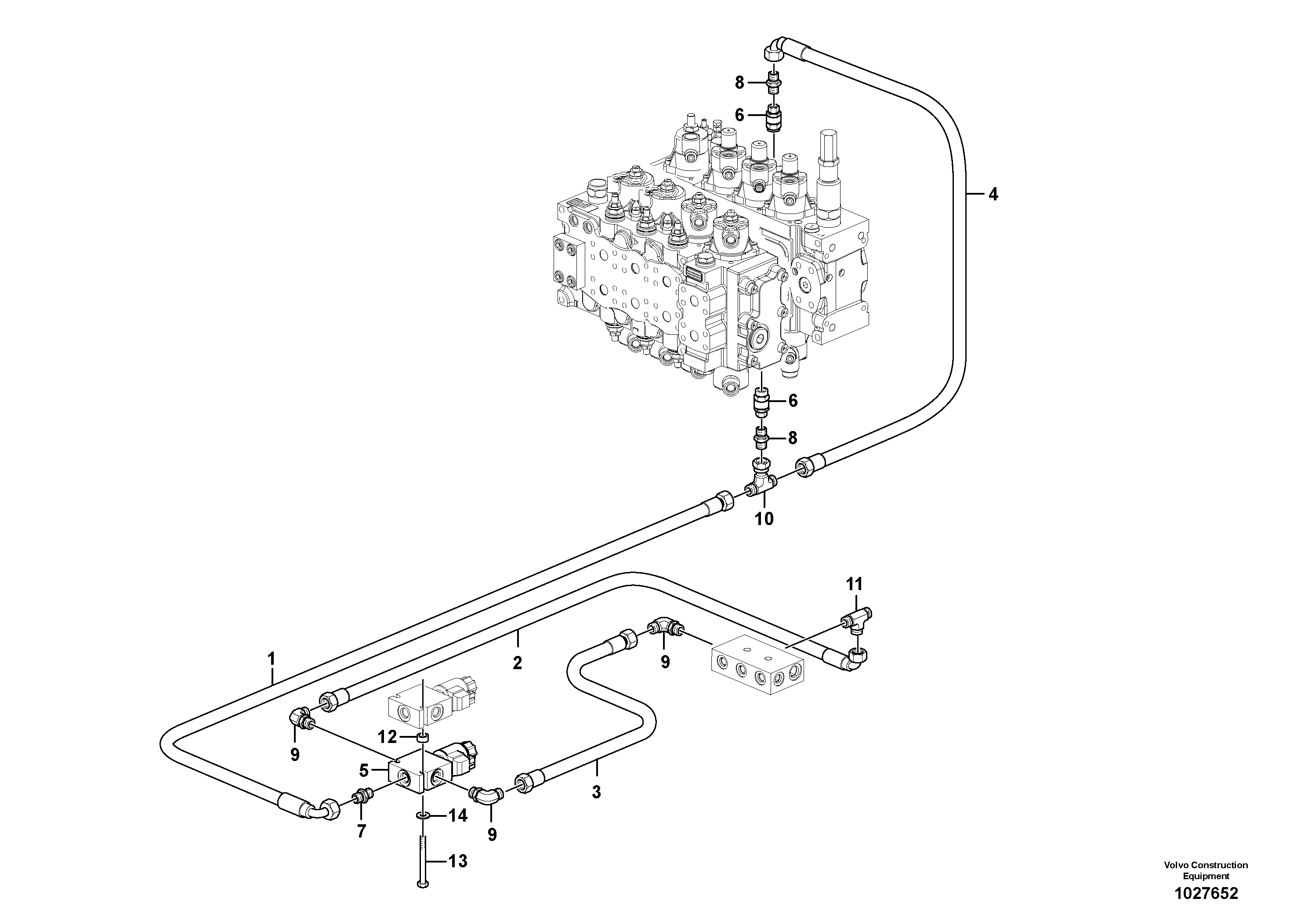 Baggage Strap VOE14387641 VOLVO