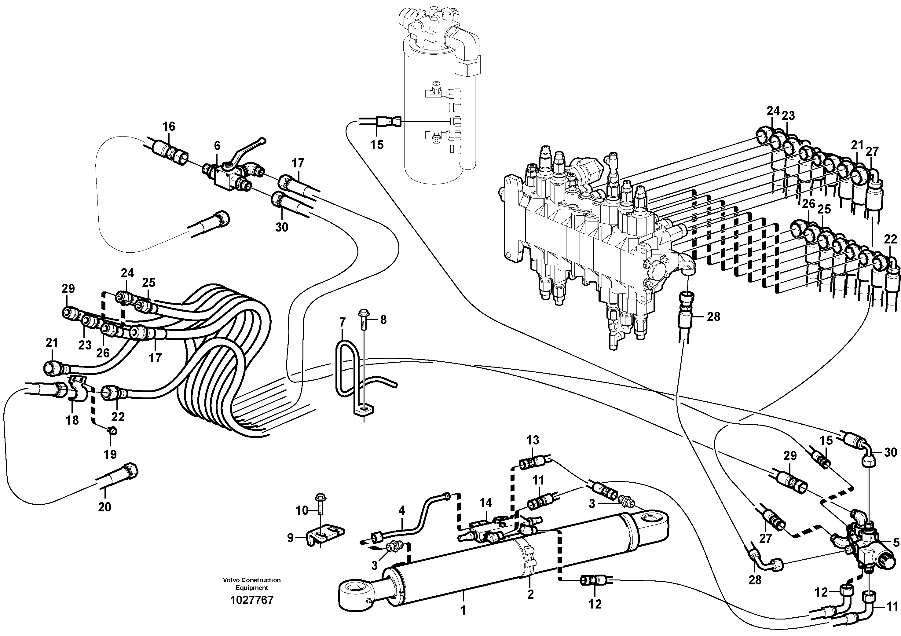 Timing gear casing VOE938240 VOLVO