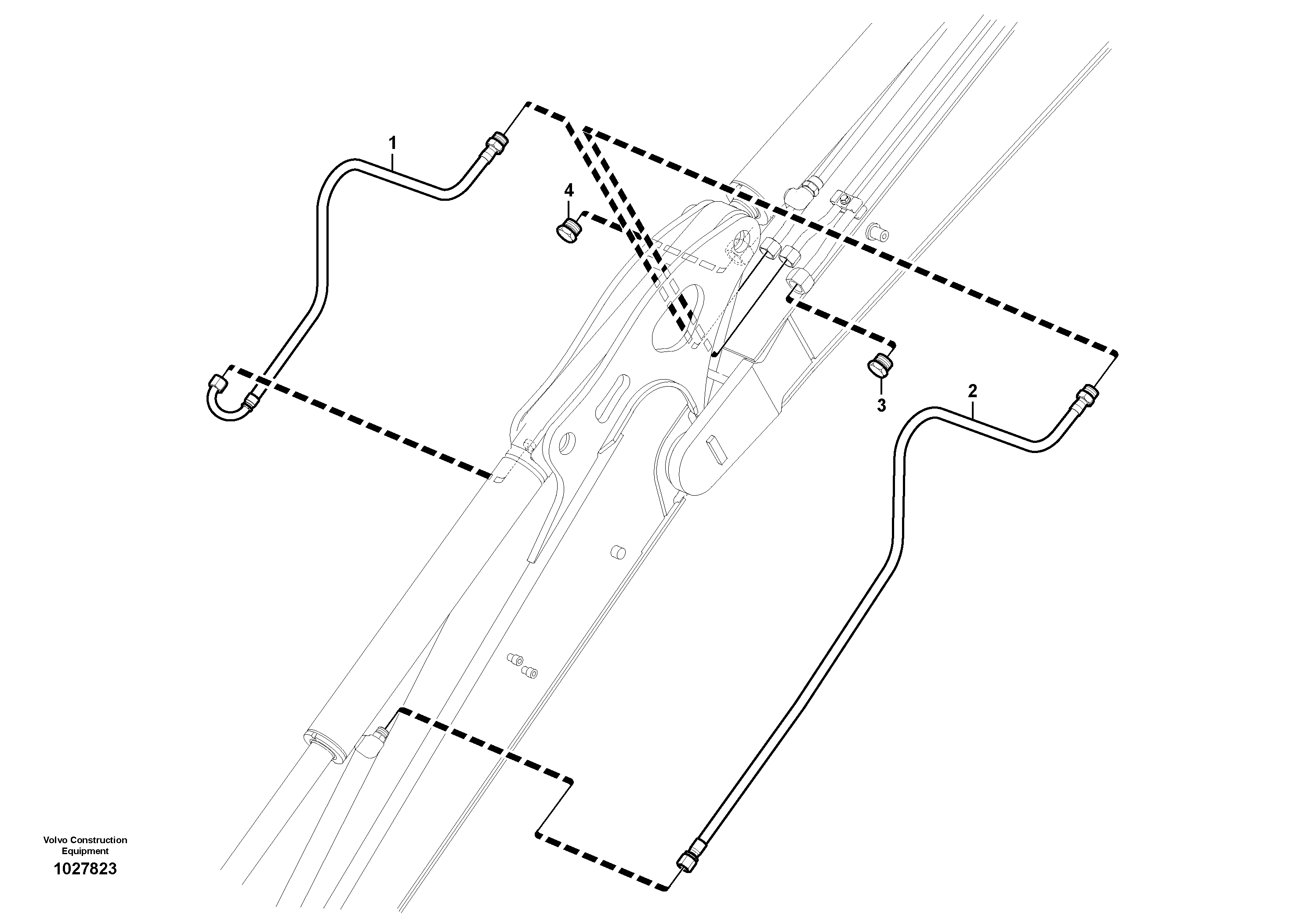 Timing gear casing VOE11807870 VOLVO