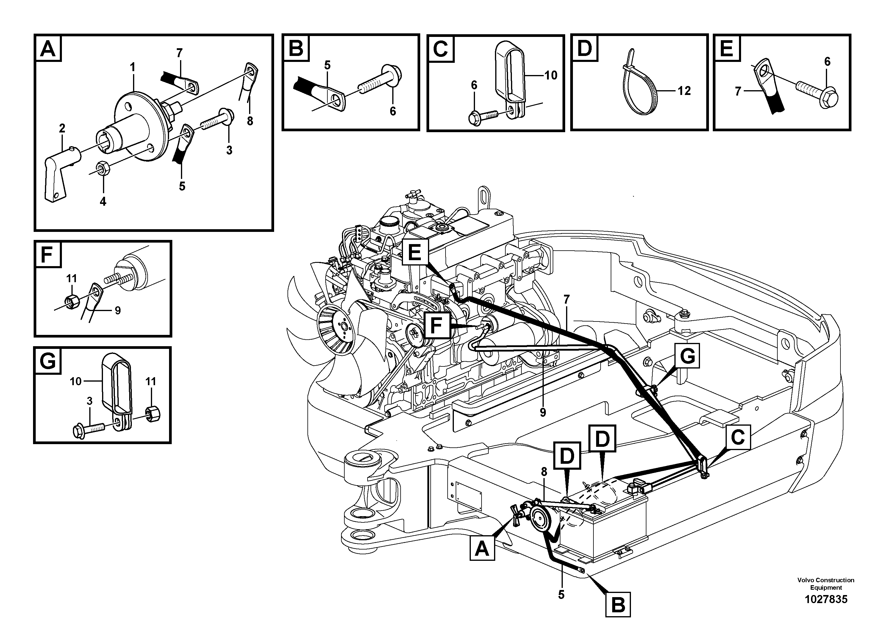 Brush Bearing VOE11808305 VOLVO