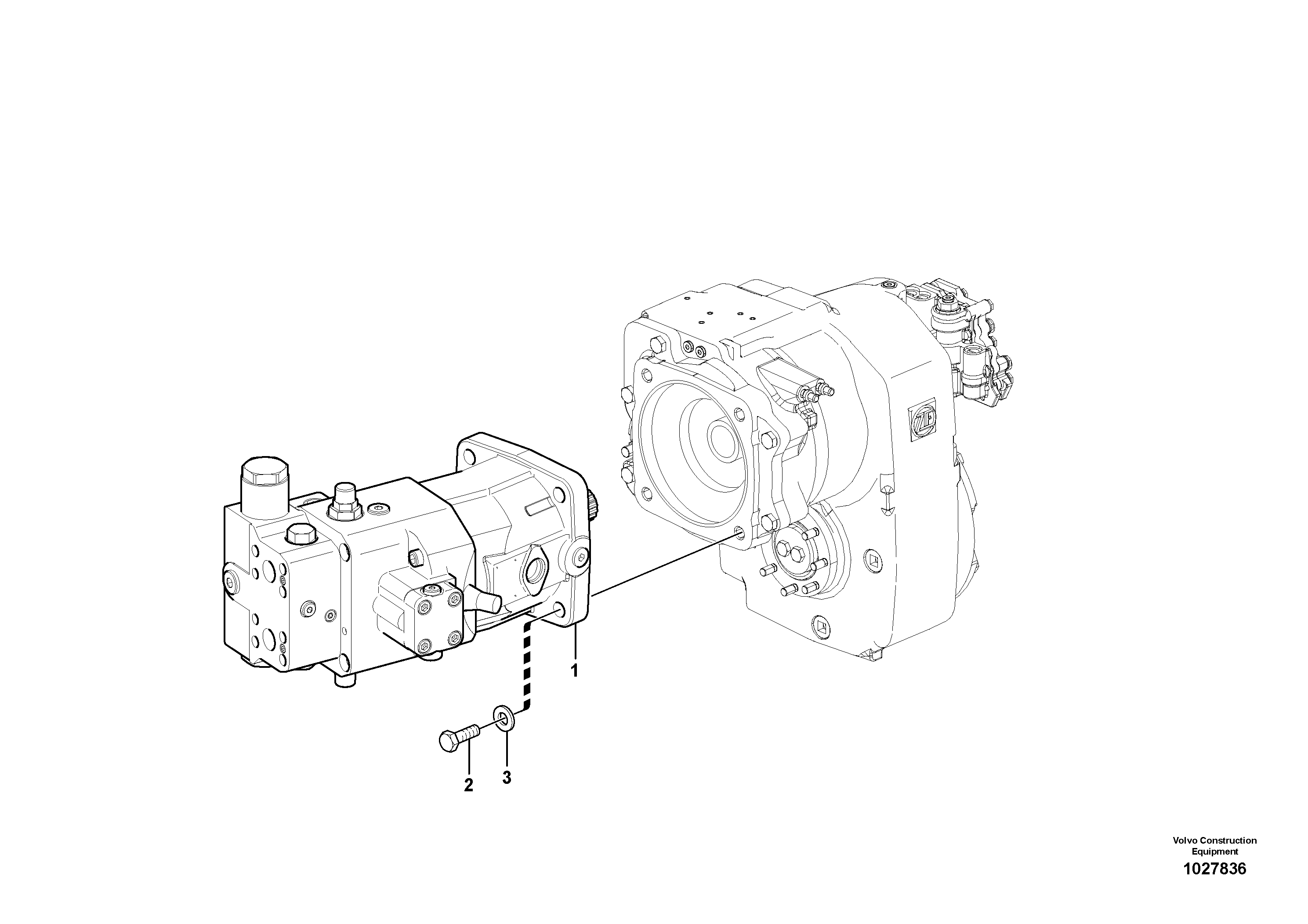 Mounting rail VOE997979 VOLVO