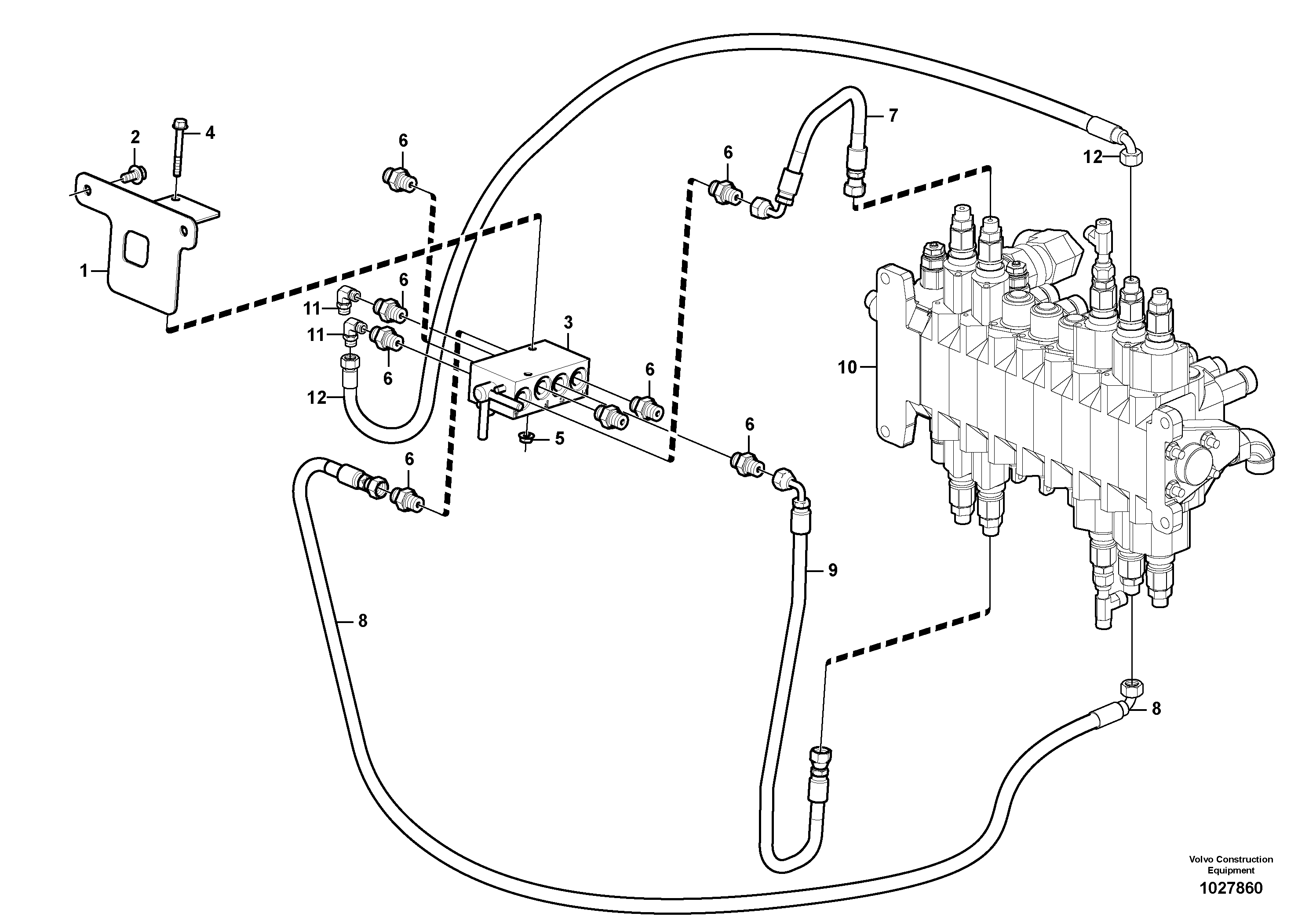 Upper Wiper VOE11807623 VOLVO