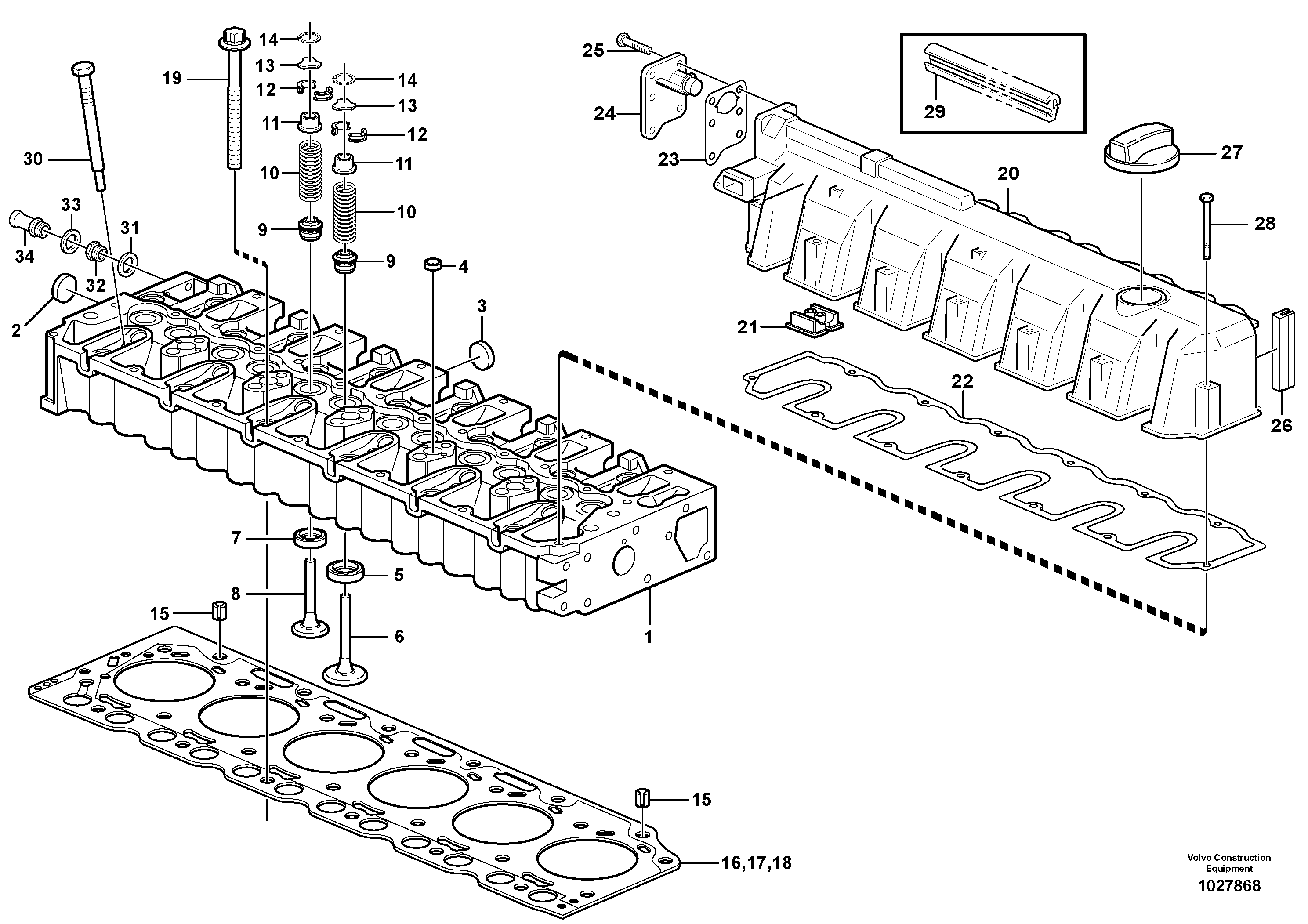 Seal VOE20933362 VOLVO
