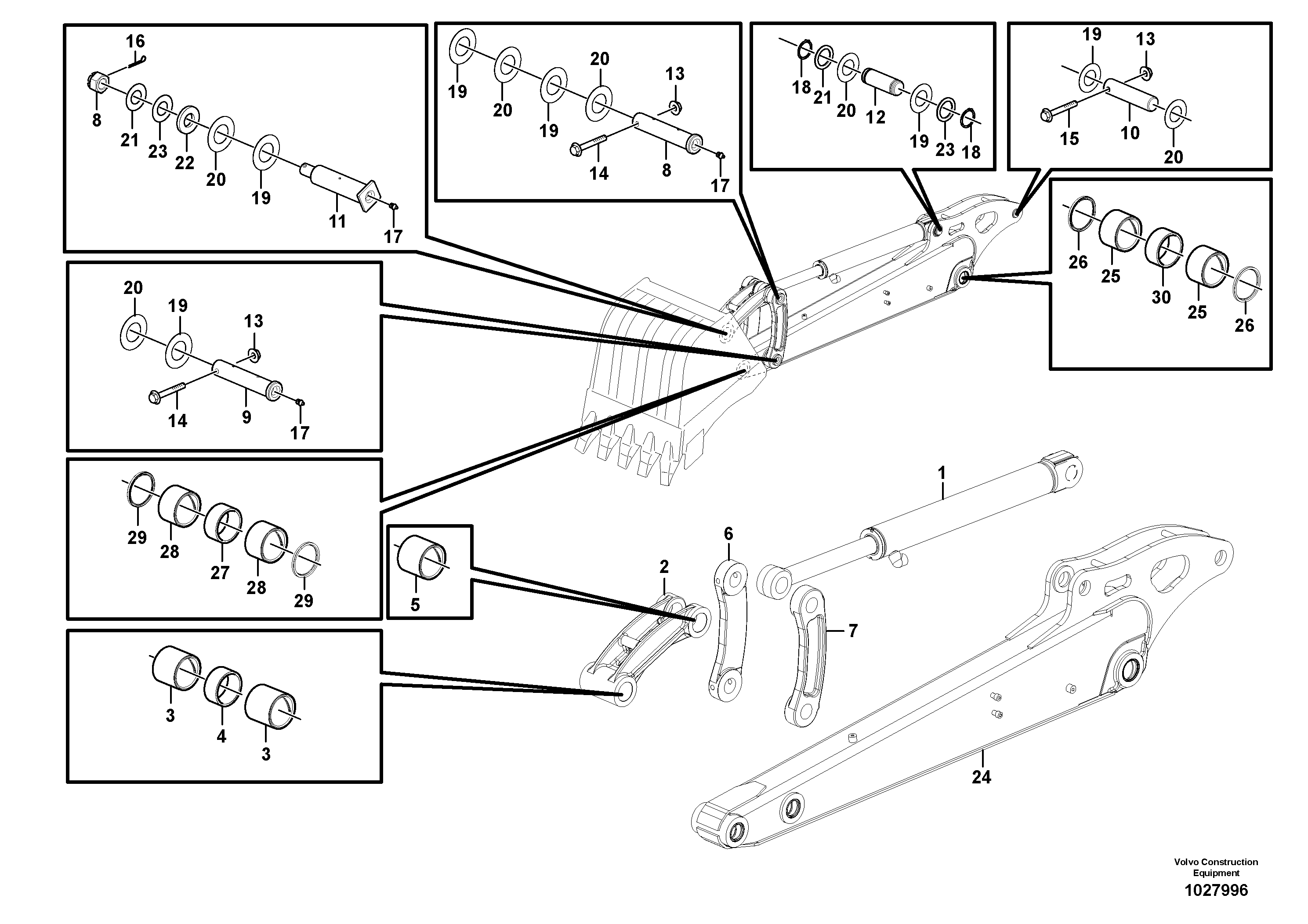 Altntr Housing VOE15653139 VOLVO