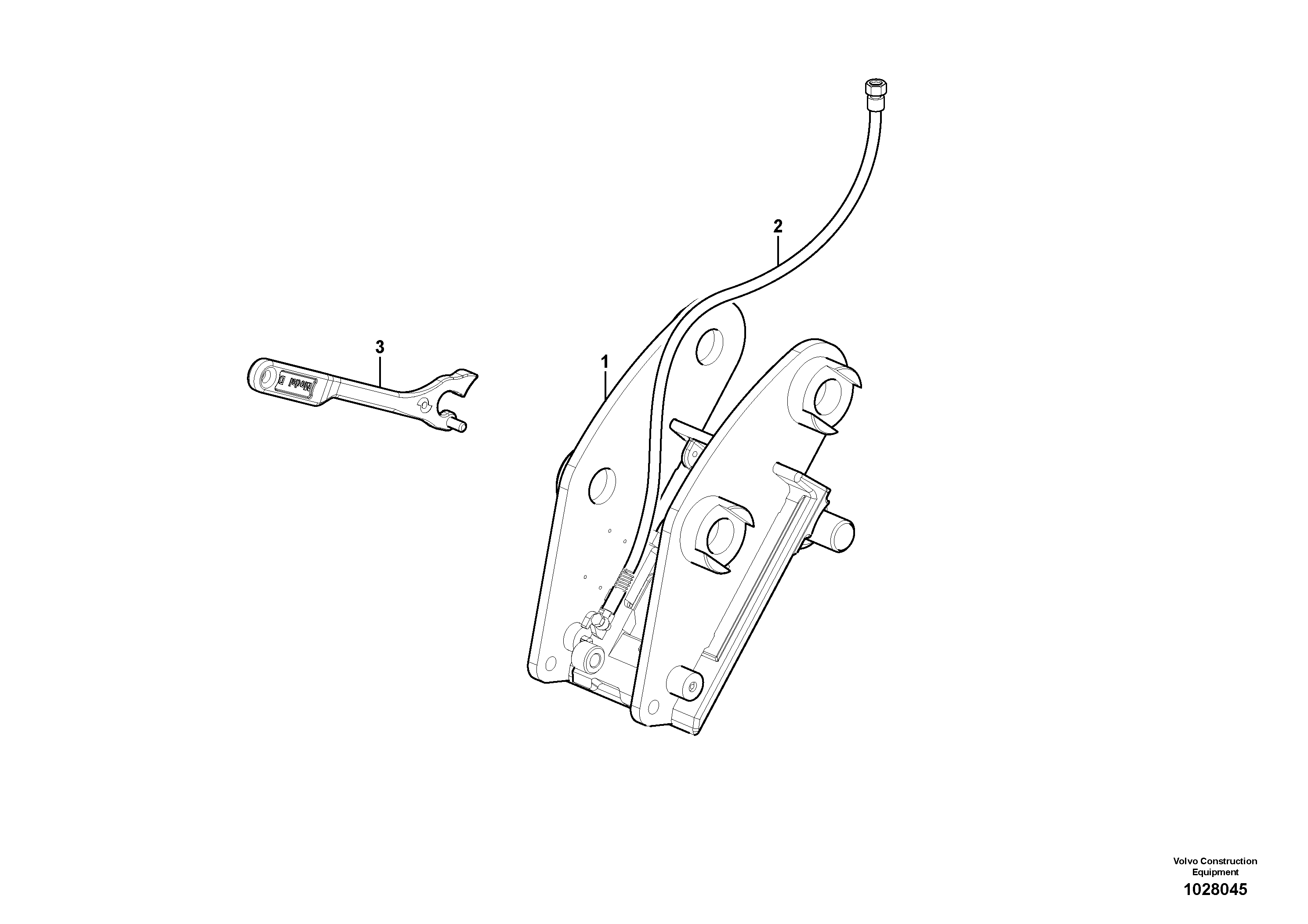 Quick Coupling VOE11807250 VOLVO
