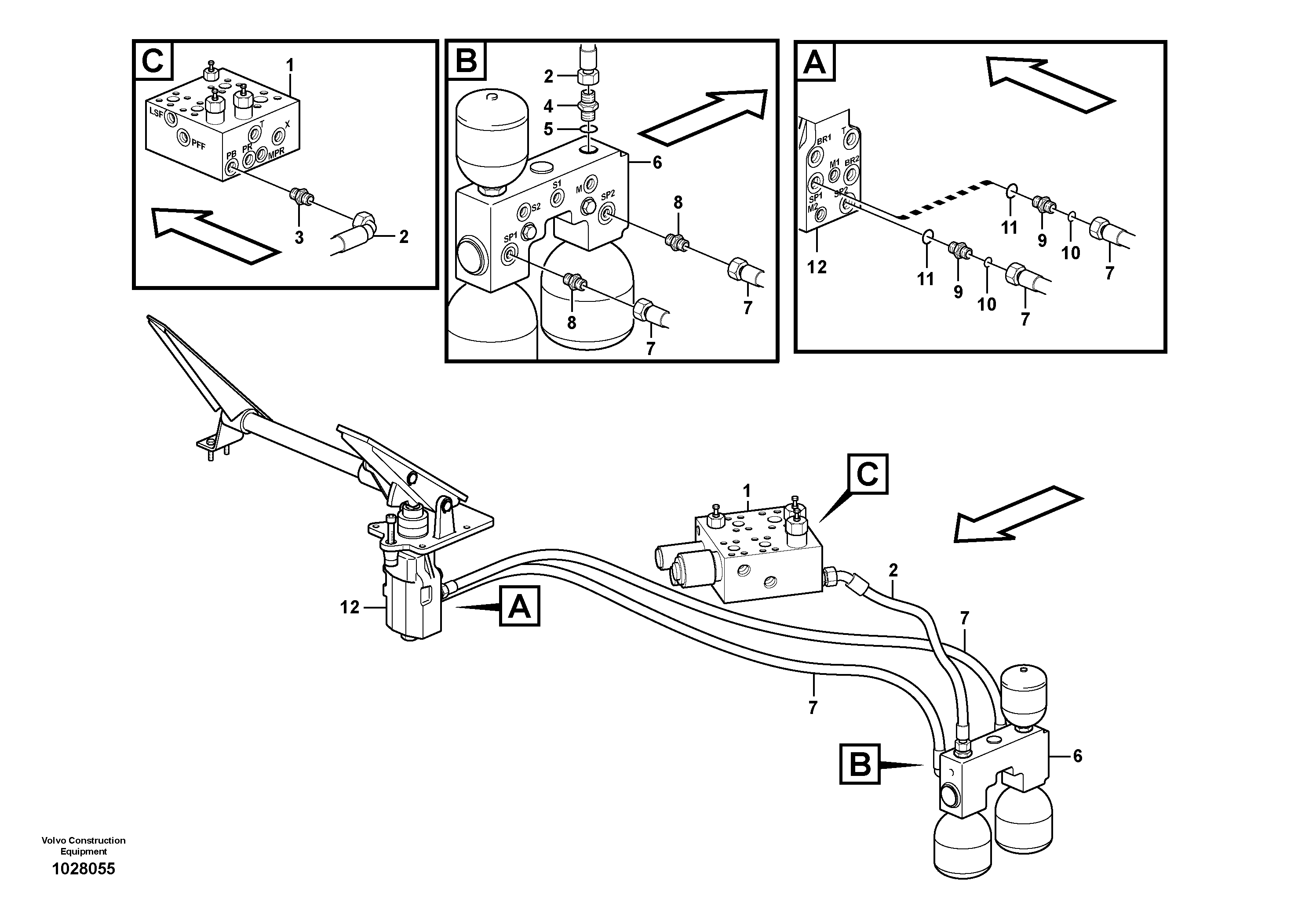 Timing gear casing VOE11172985 VOLVO