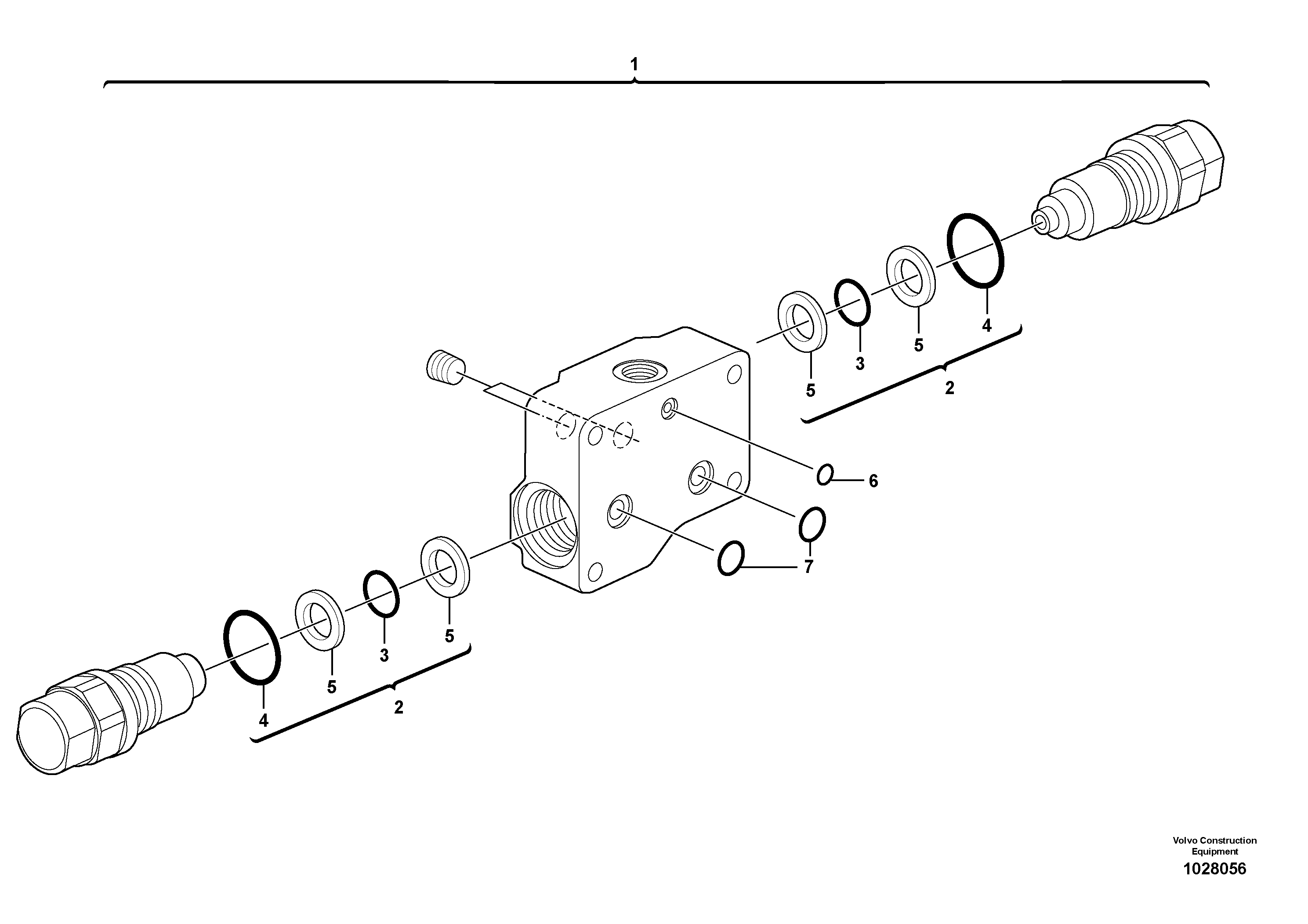 Bearing ring VOE15013440 VOLVO