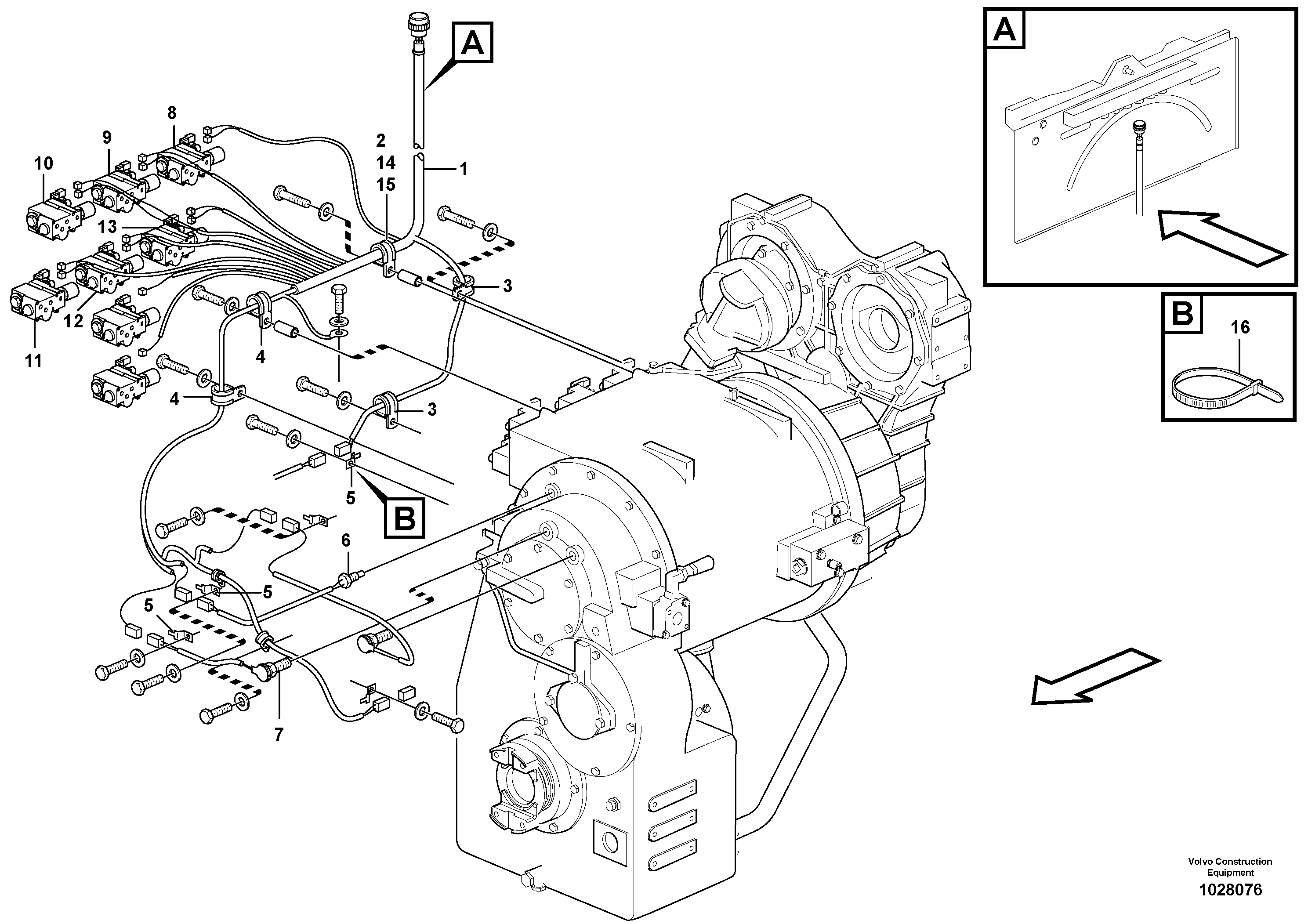 Pedal VOE15014239 VOLVO