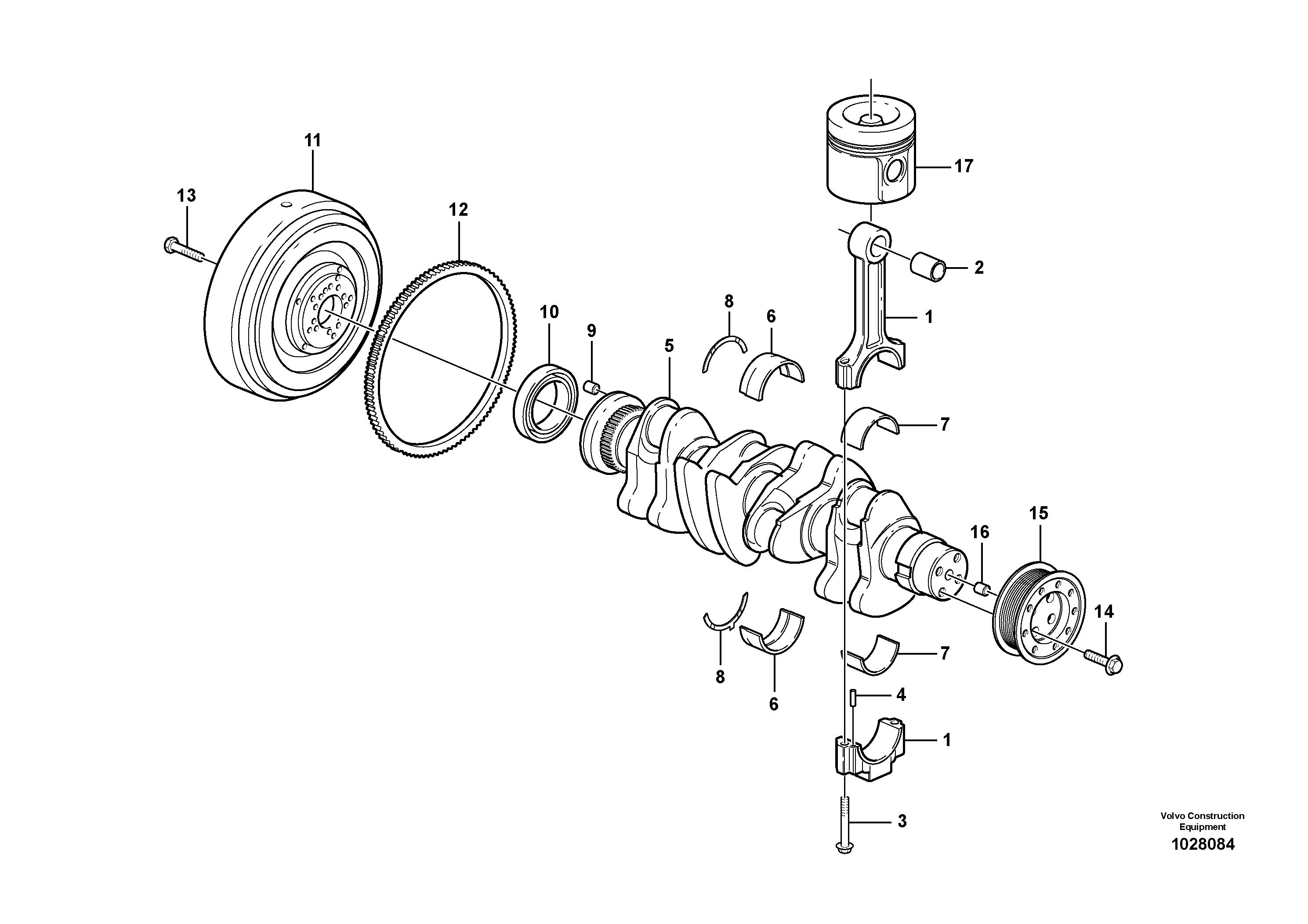 Fitting Lh VOE20459124 VOLVO