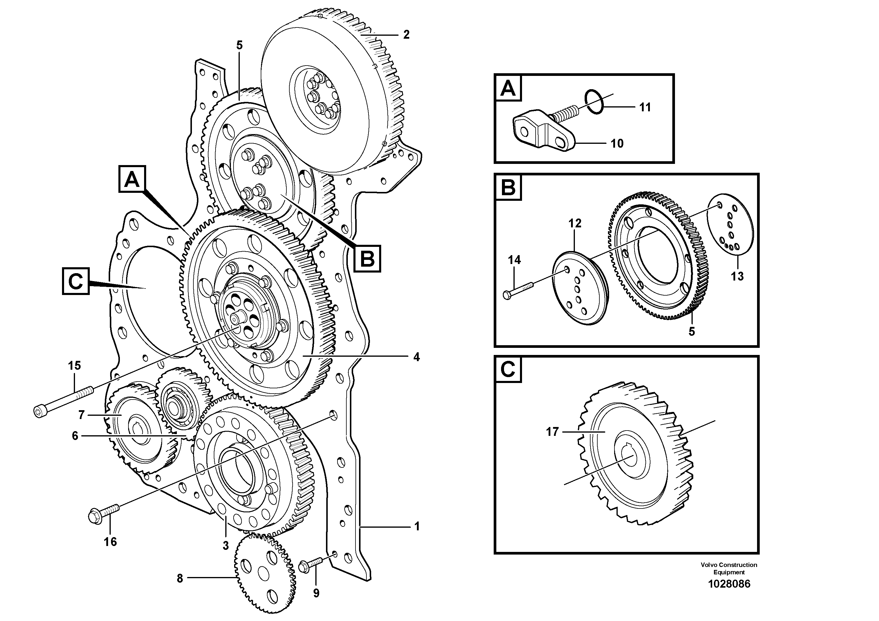 Windshield VOE21057442 VOLVO