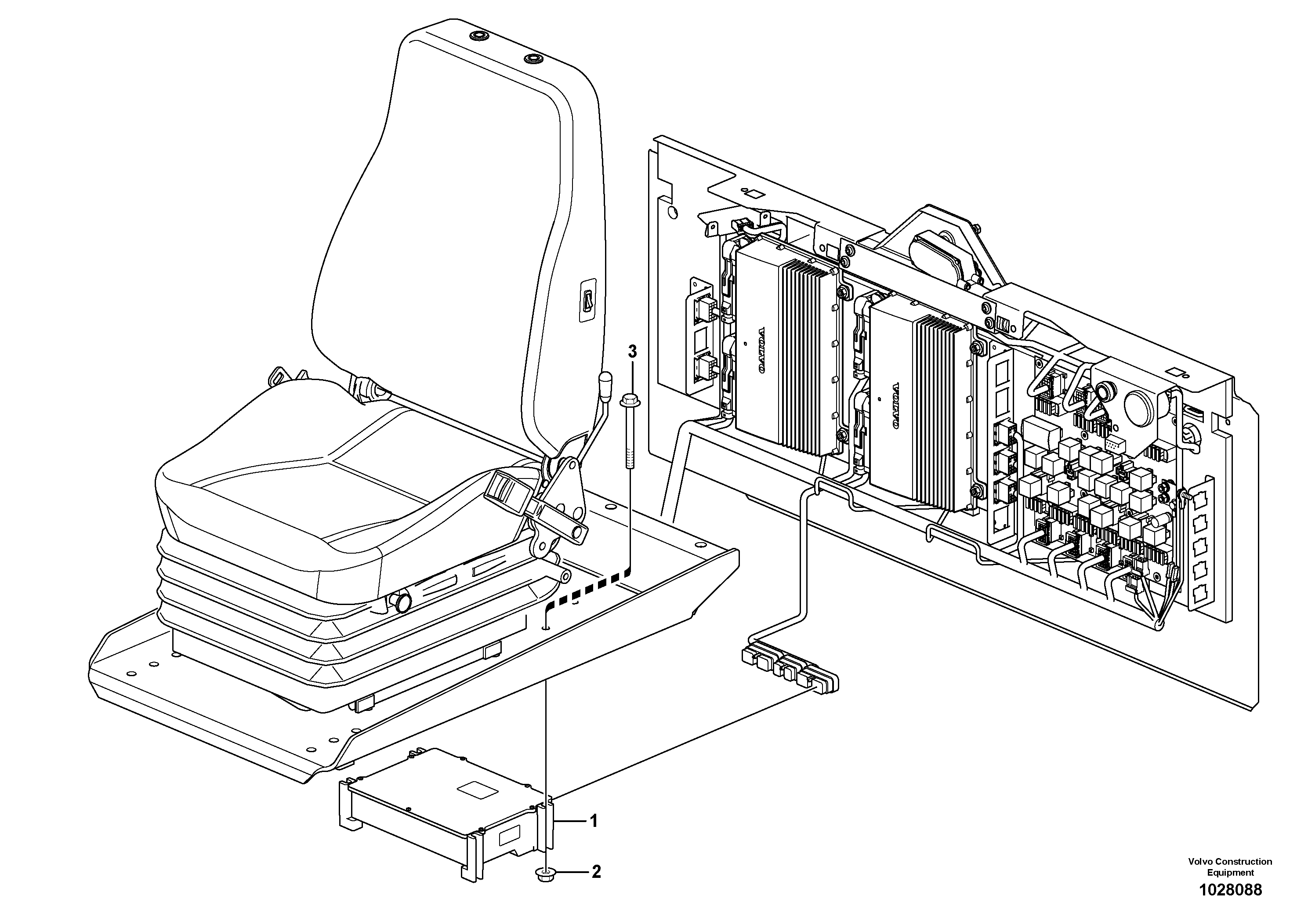 Electronic unit VOE15030592 VOLVO