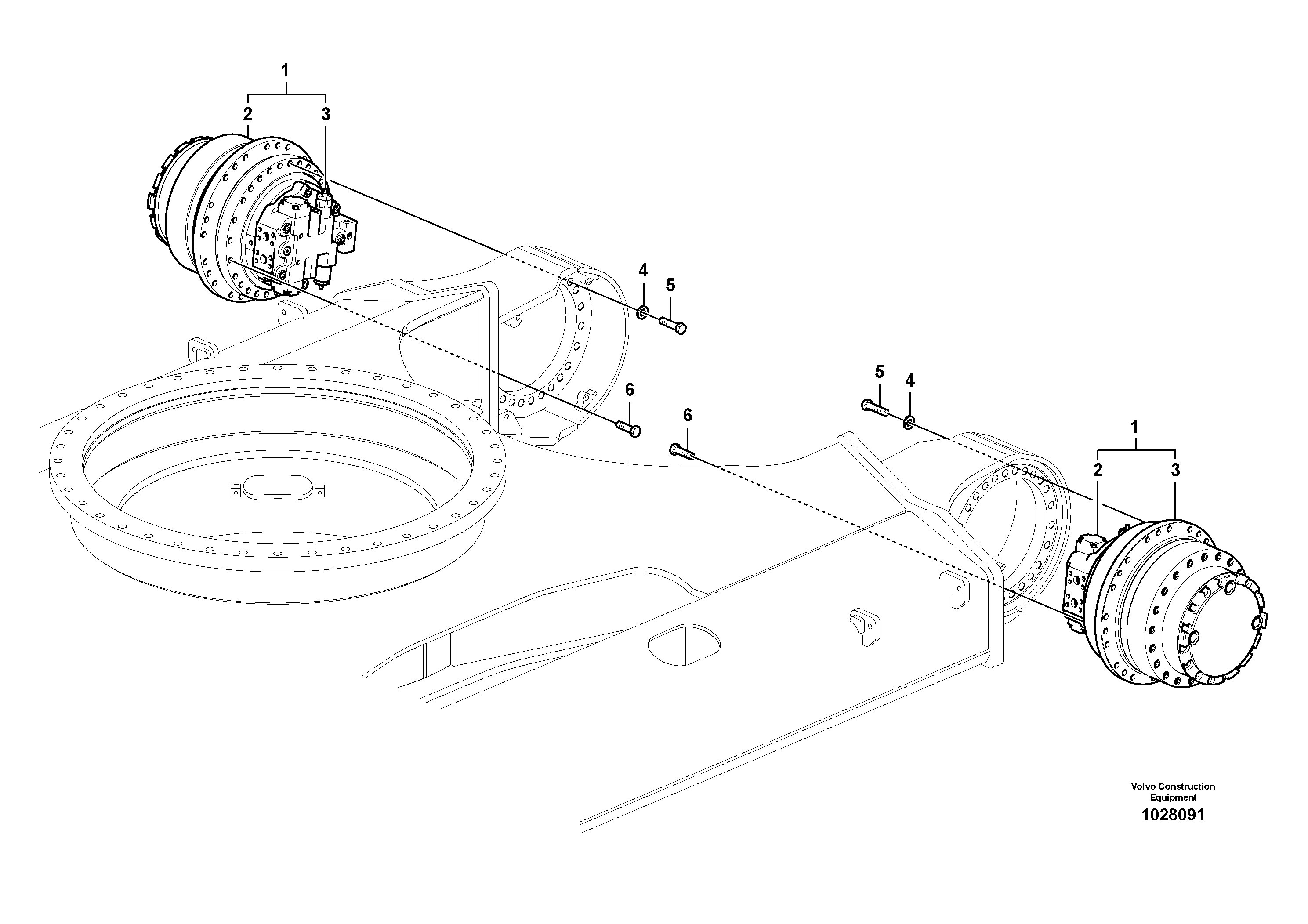 Brake disk VOE14551802 VOLVO