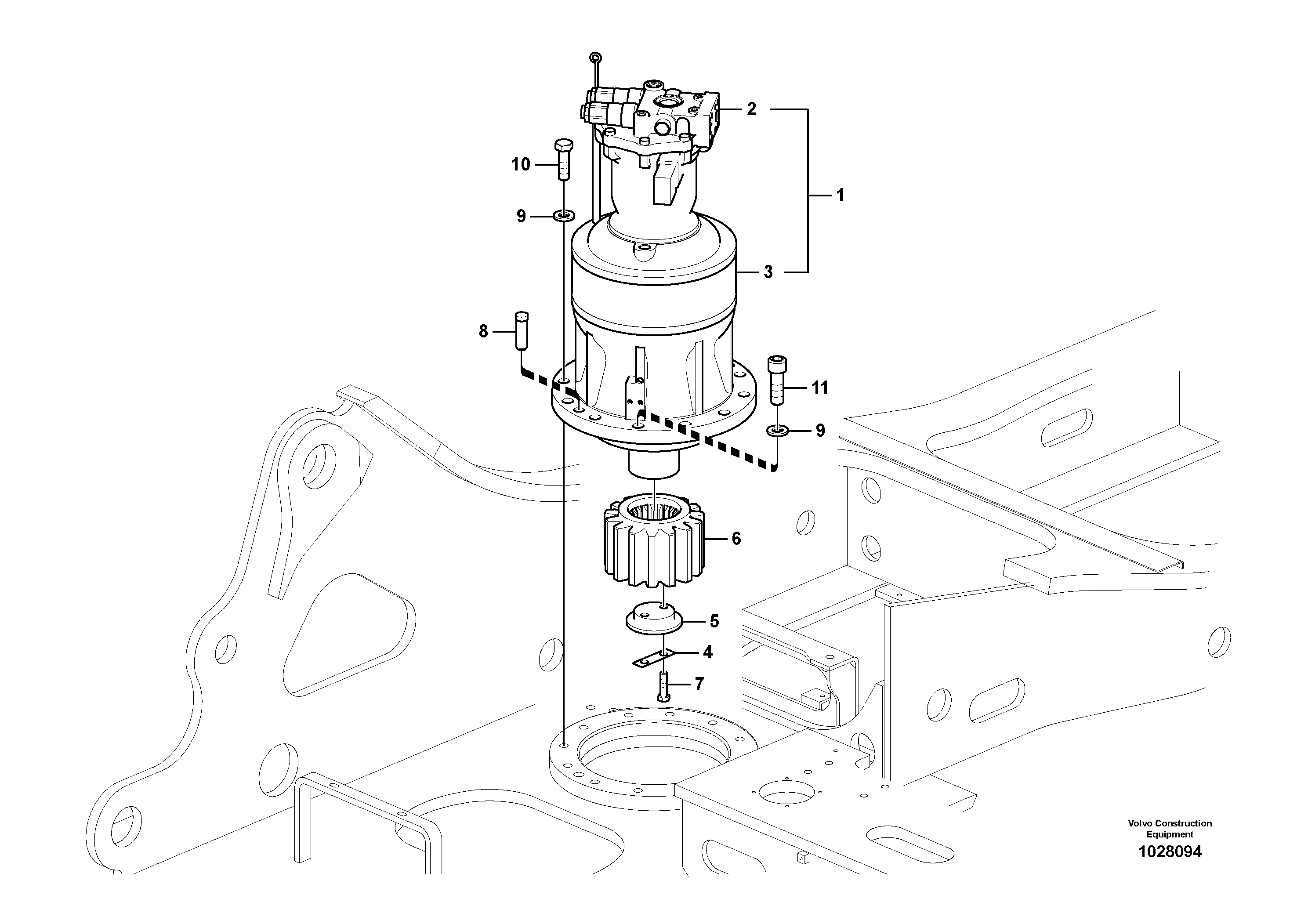 Damping material set VOE14635750 VOLVO