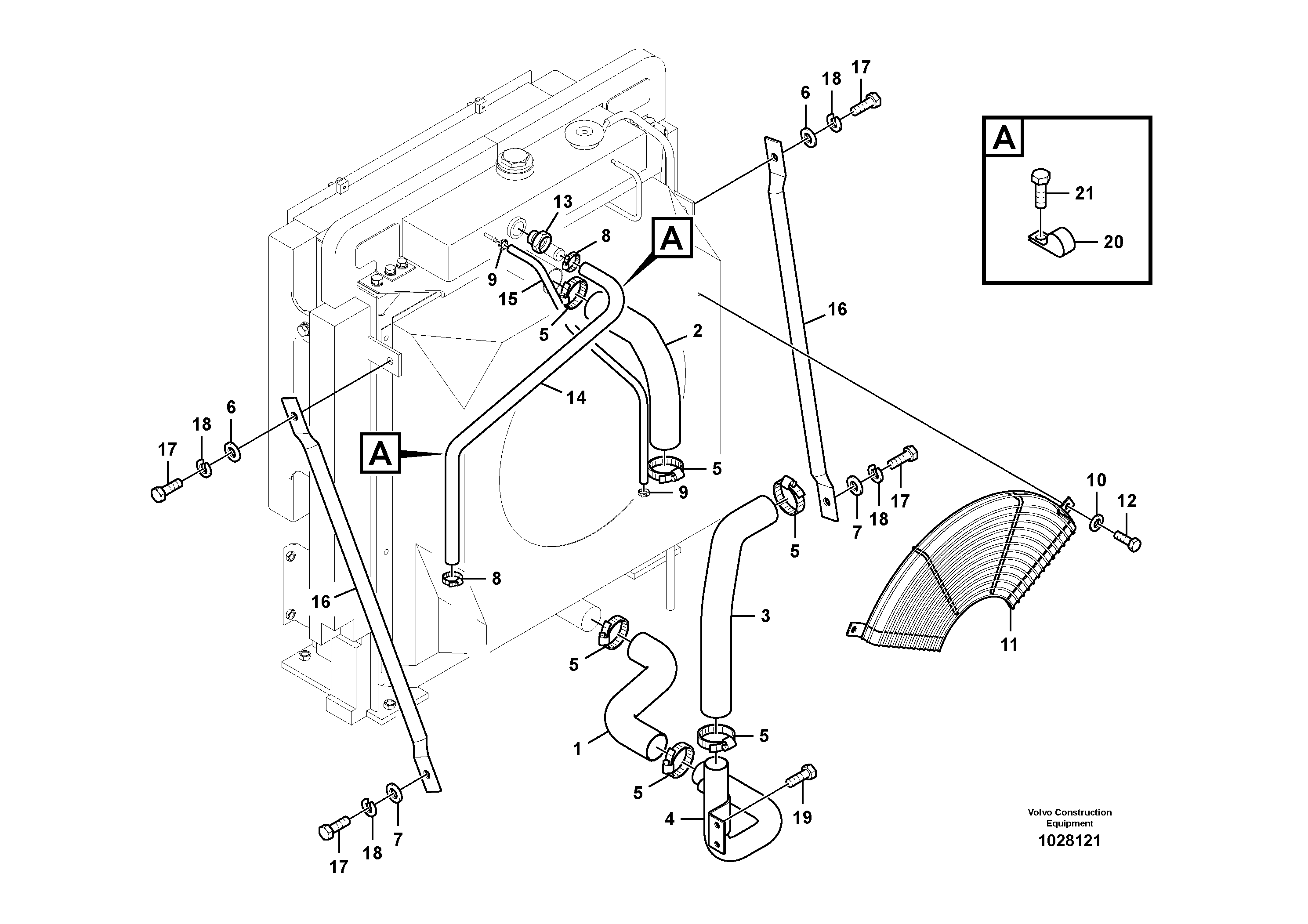 Pipe VOE14548950 VOLVO