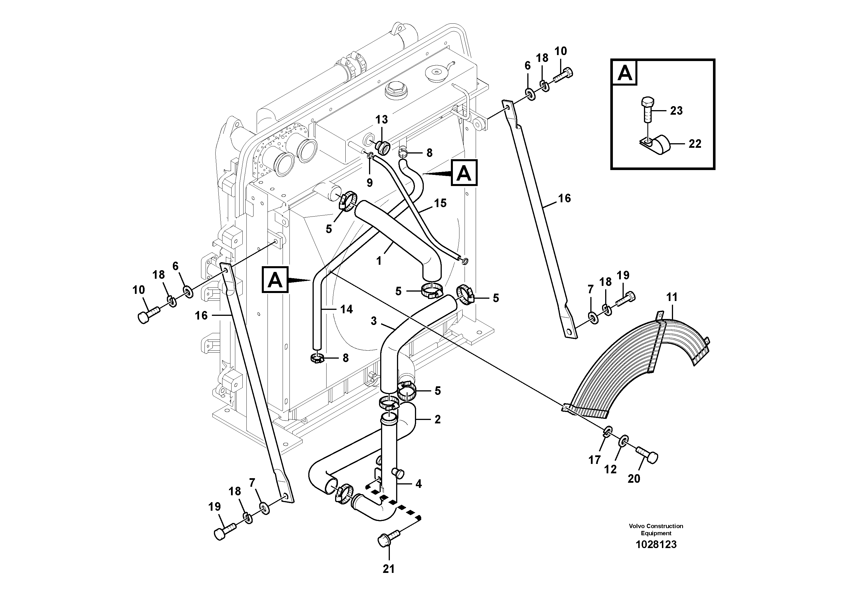 Pipe VOE14548948 VOLVO