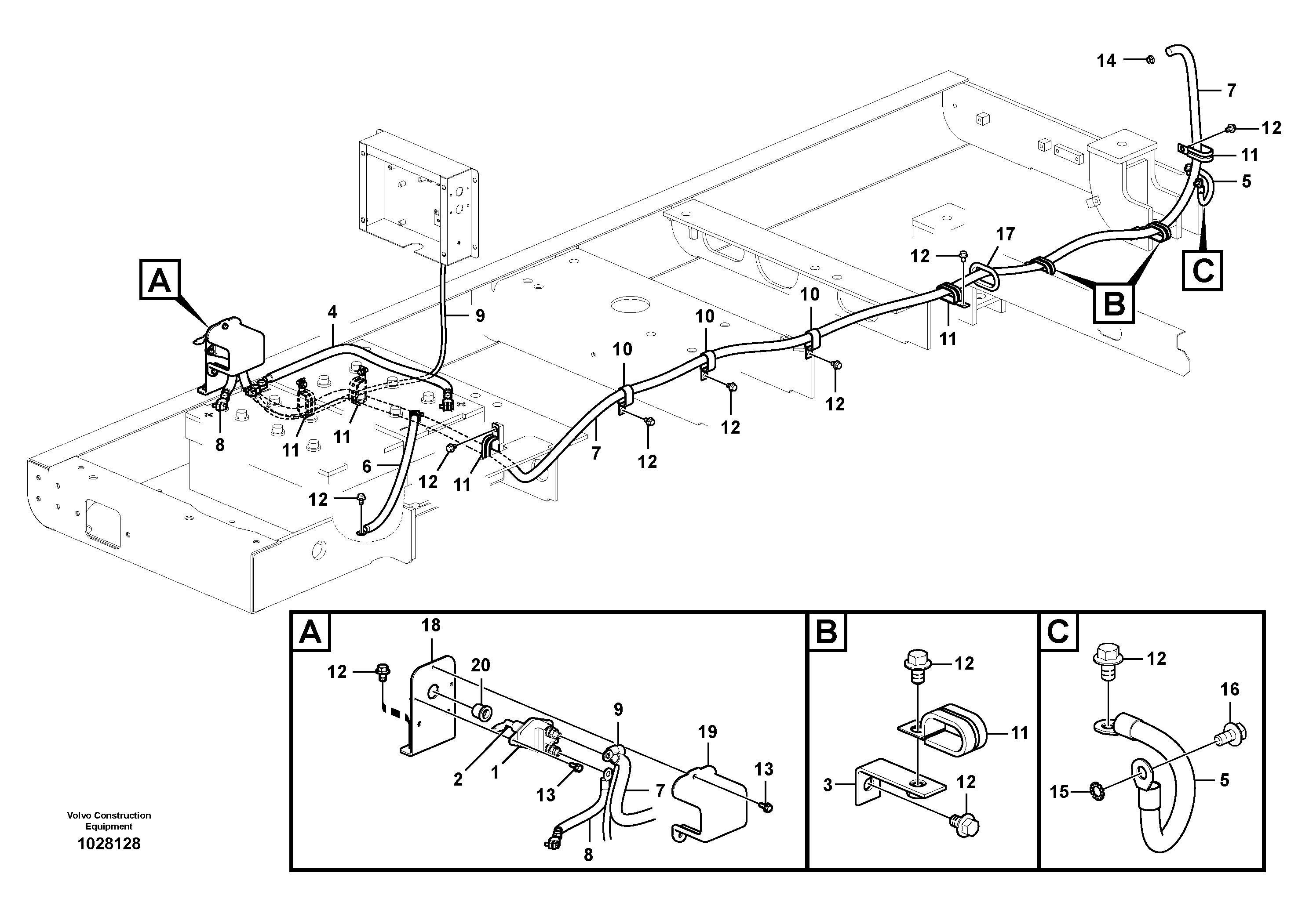 Brush Bearing VOE14588057 VOLVO