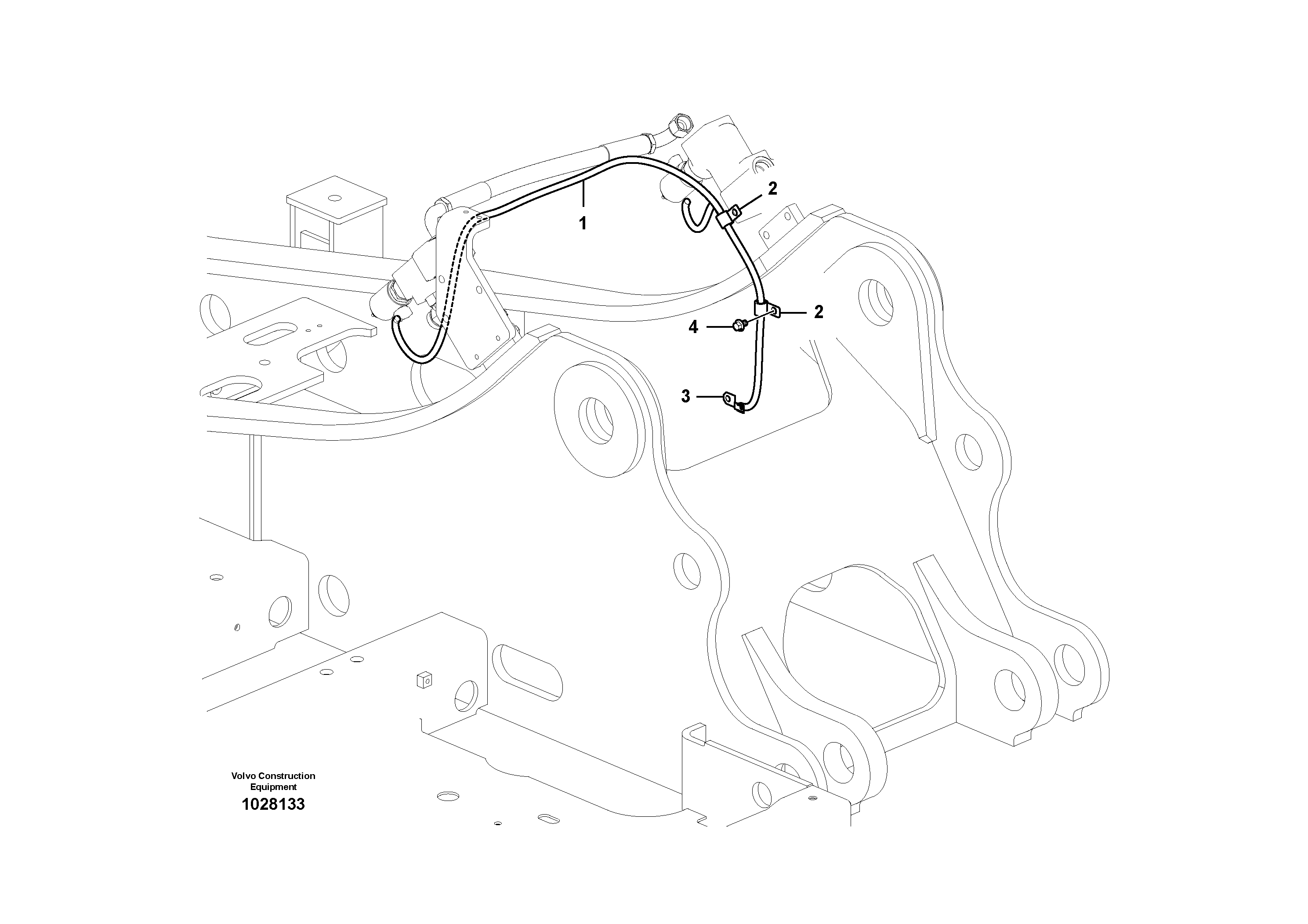 Support Leg VOE14561966 VOLVO