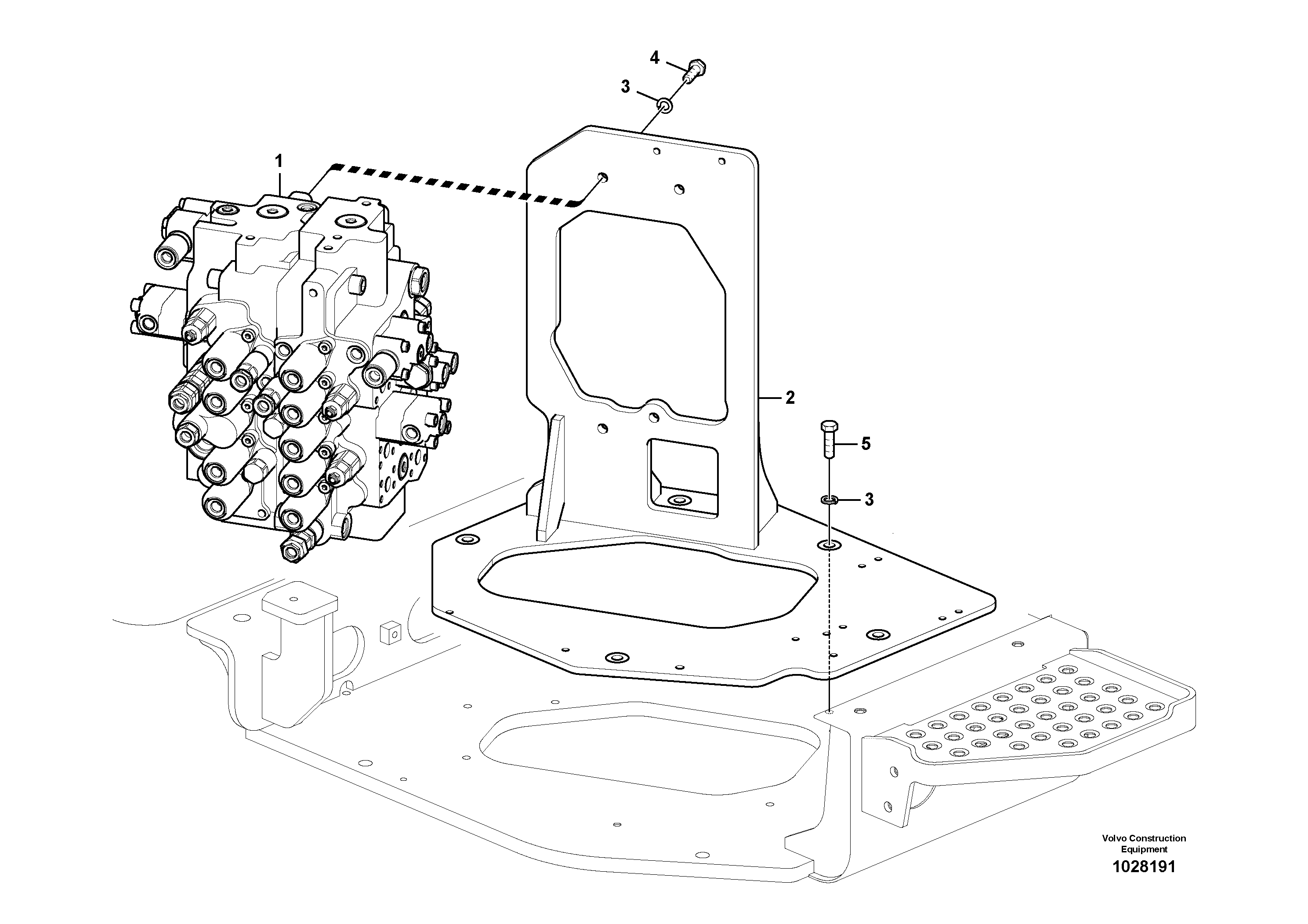 Shaft Guide VOE14699641 VOLVO