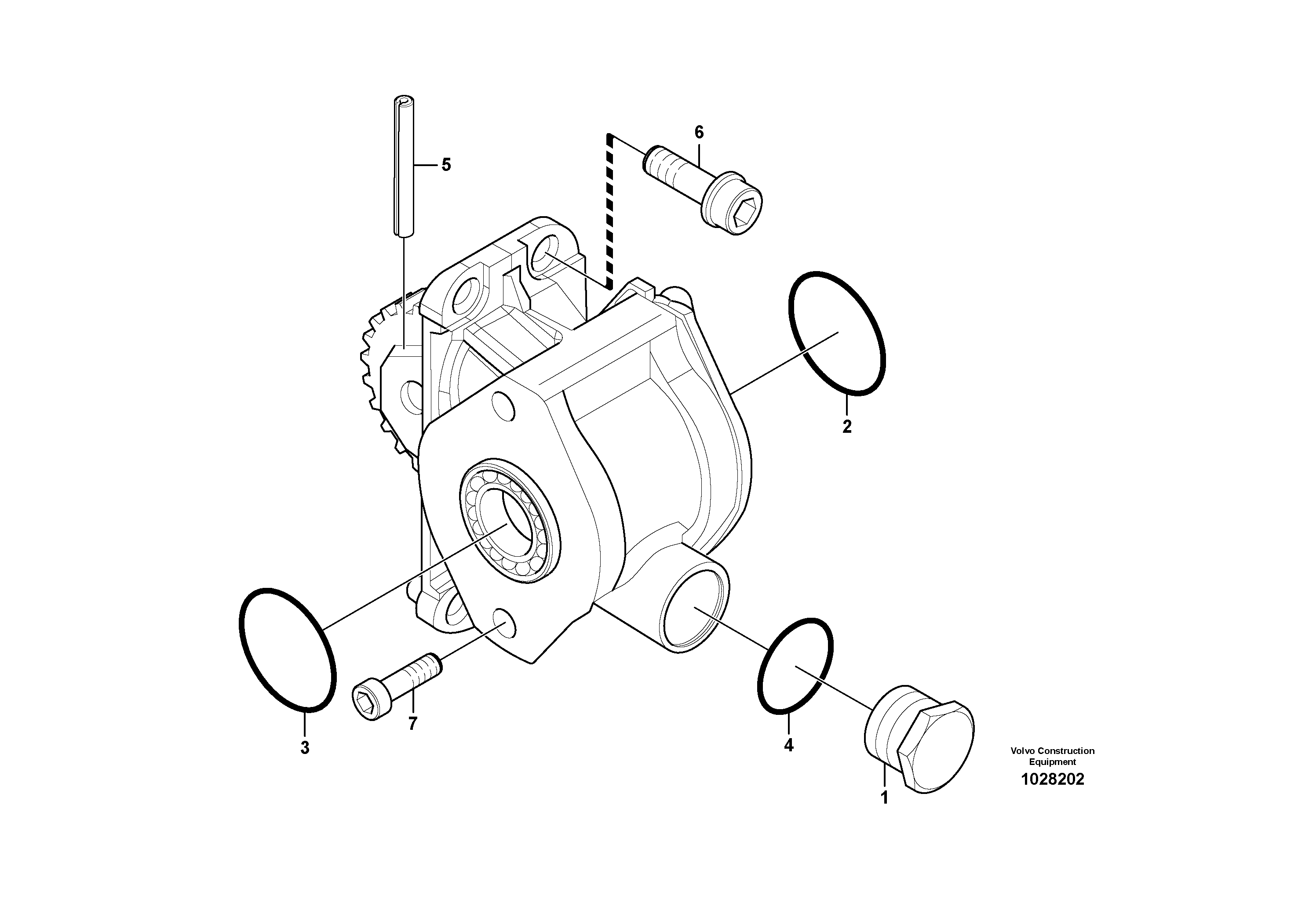 O-ring VOE14567635 VOLVO