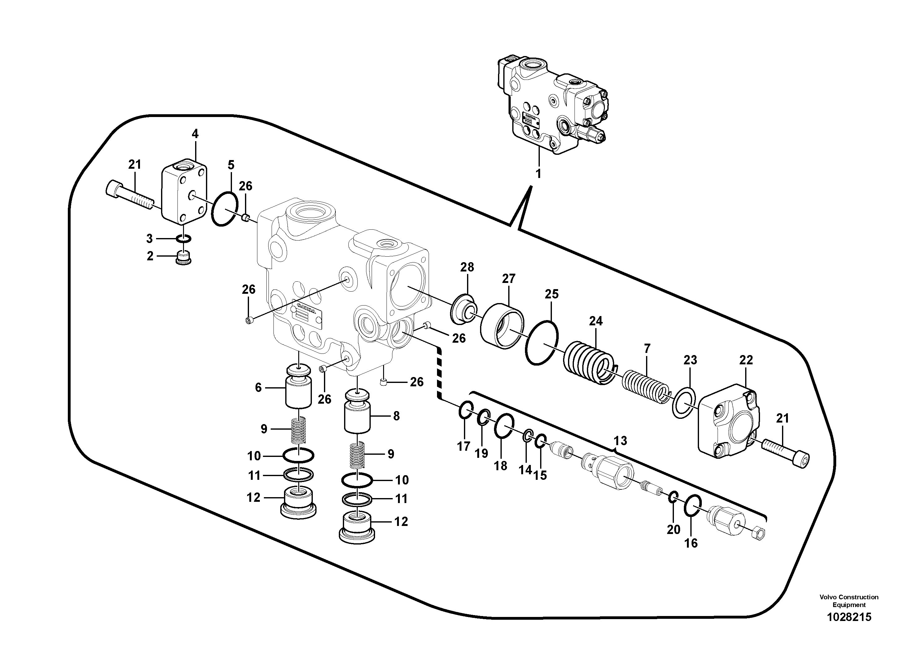 Маслоотражающее кольцо VOE14535270 VOLVO