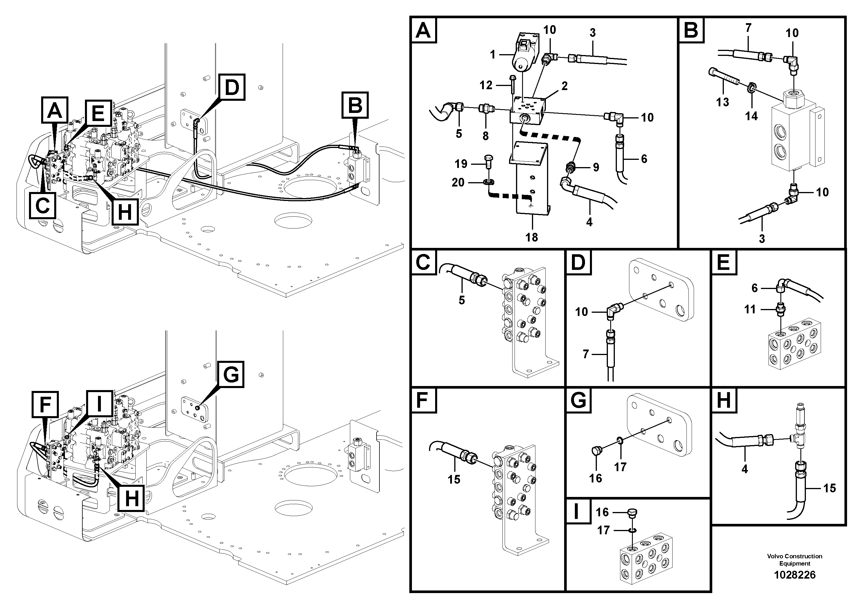Seat frame VOE14553823 VOLVO