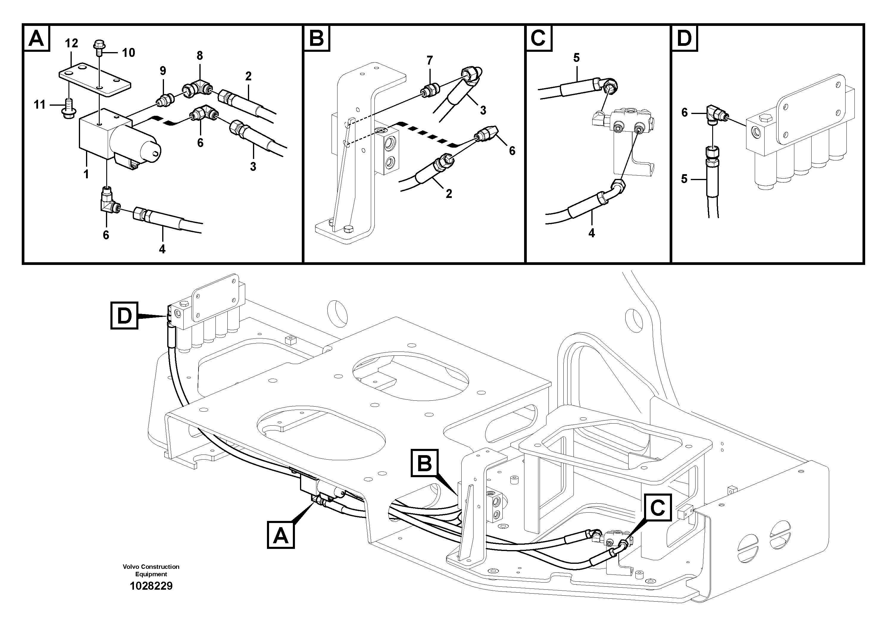 Bracket VOE14550574 VOLVO